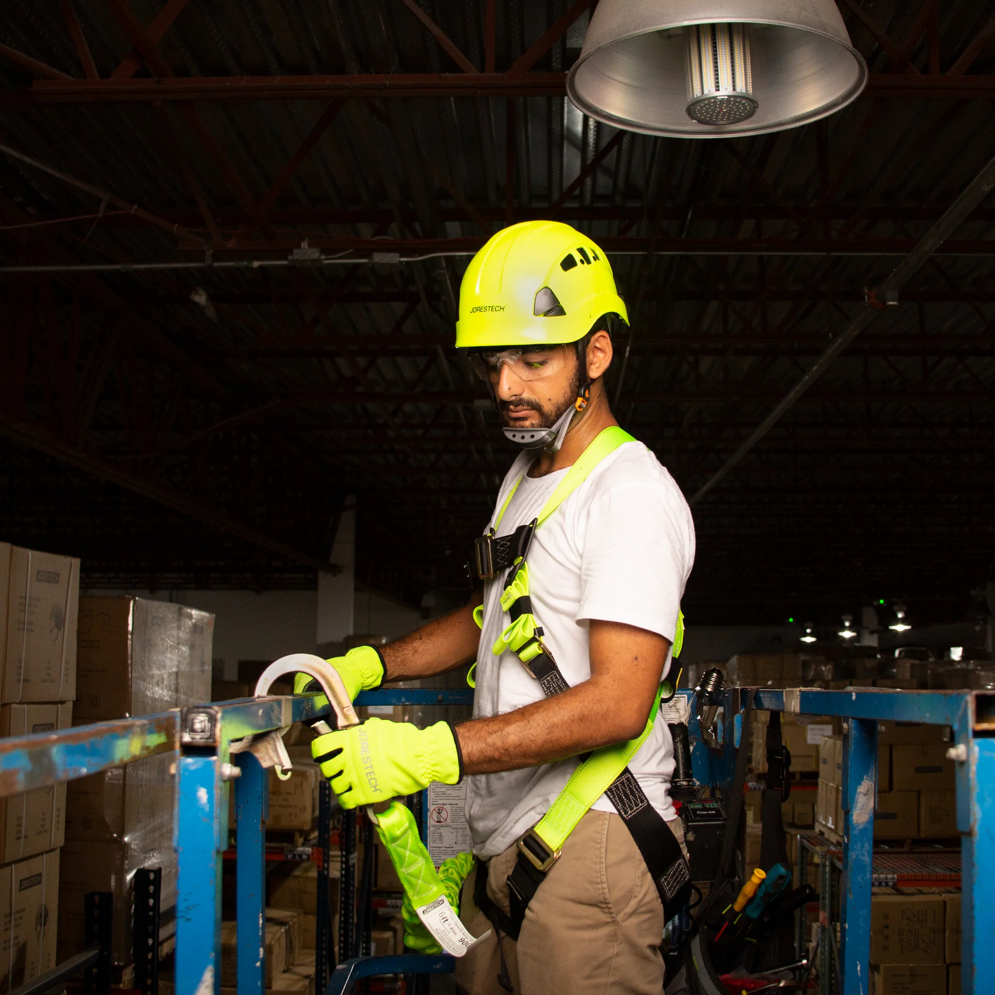 1D Fall Protection Safety Body Harness - Image 7