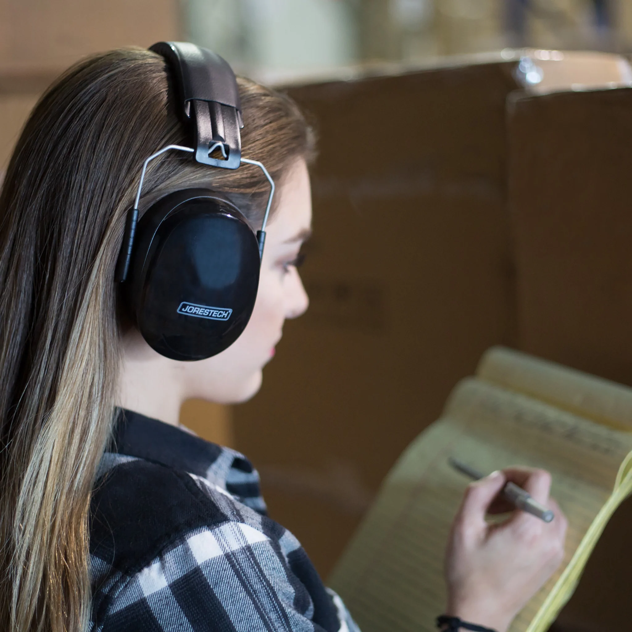 27dB NRR Noise Cancelling Hearing Protection Earmuffs - Image 7
