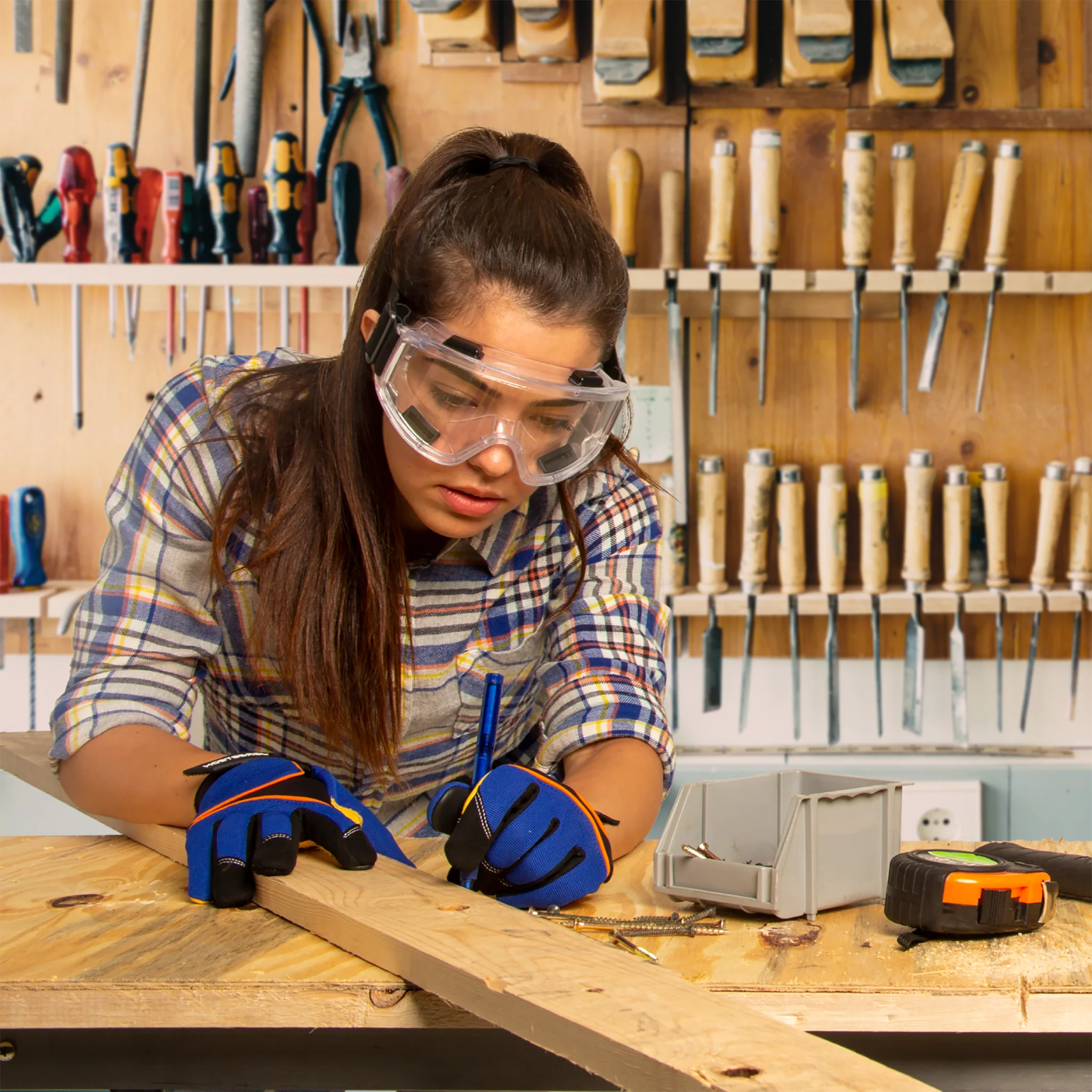 Anti-Fog Ventilated Safety Goggles - Image 8