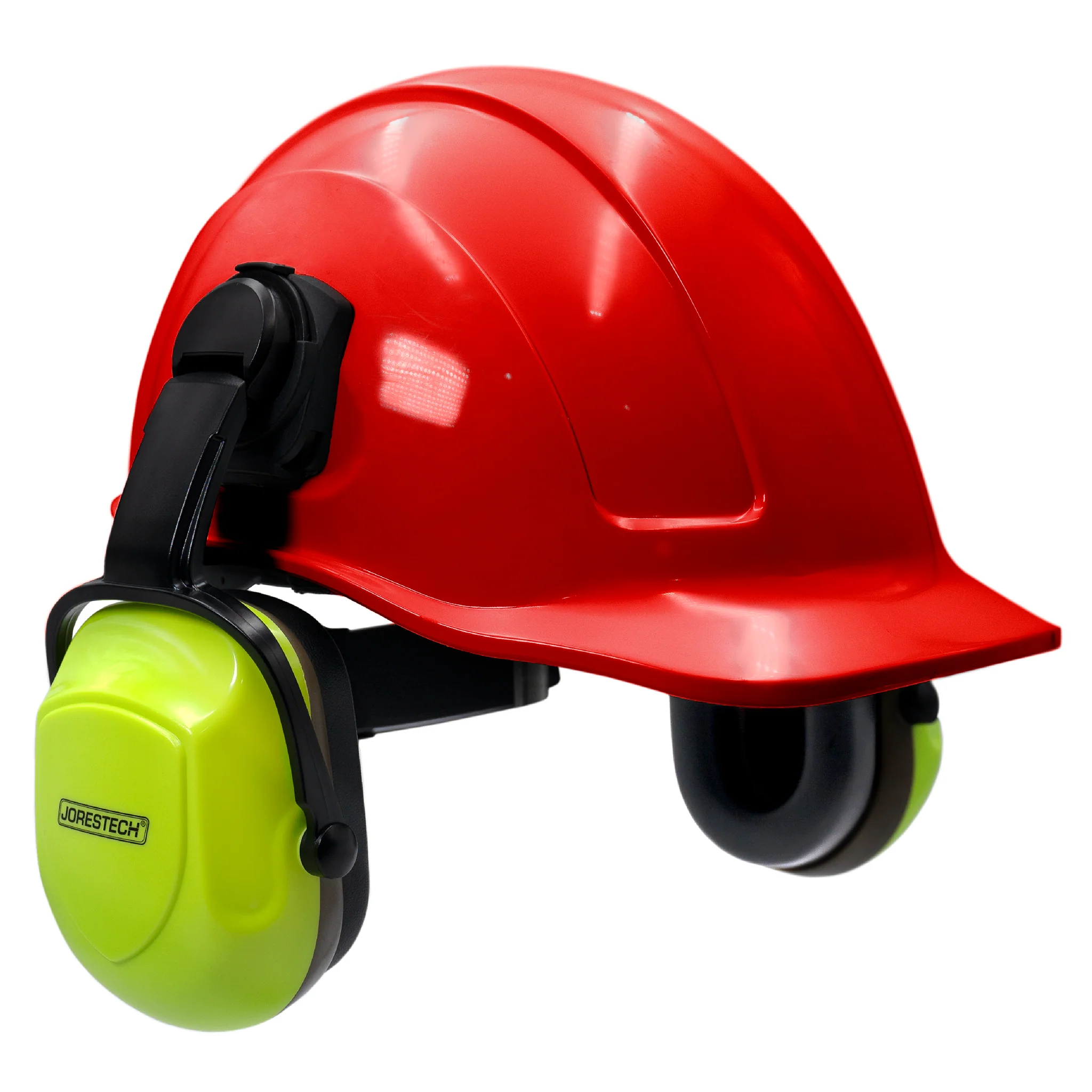 Cap-Style Hard Hat Kit with High Vis Mountable Earmuffs - Image 2