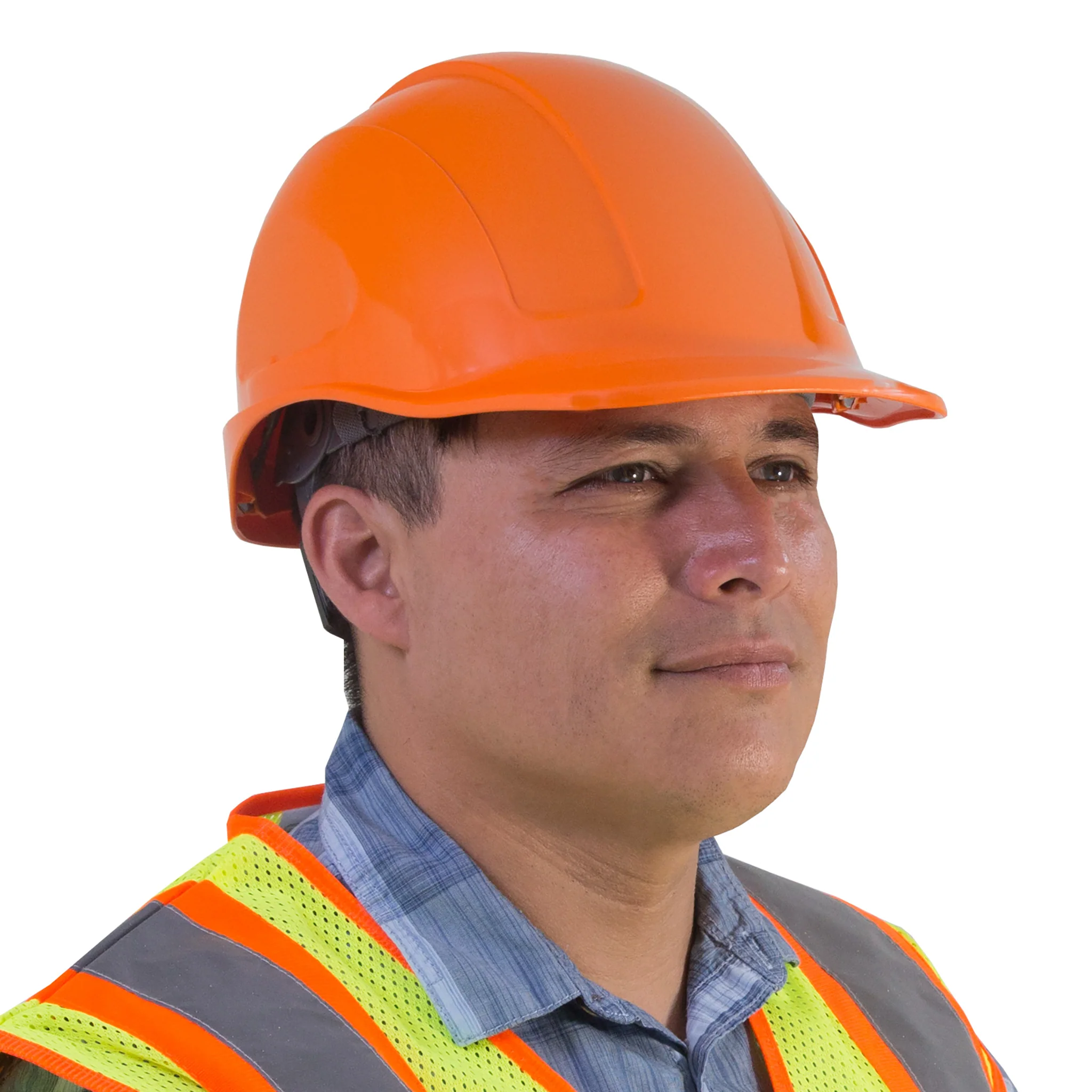 Cap Style Safety Hard Hat with 4 Point Suspension - Image 3