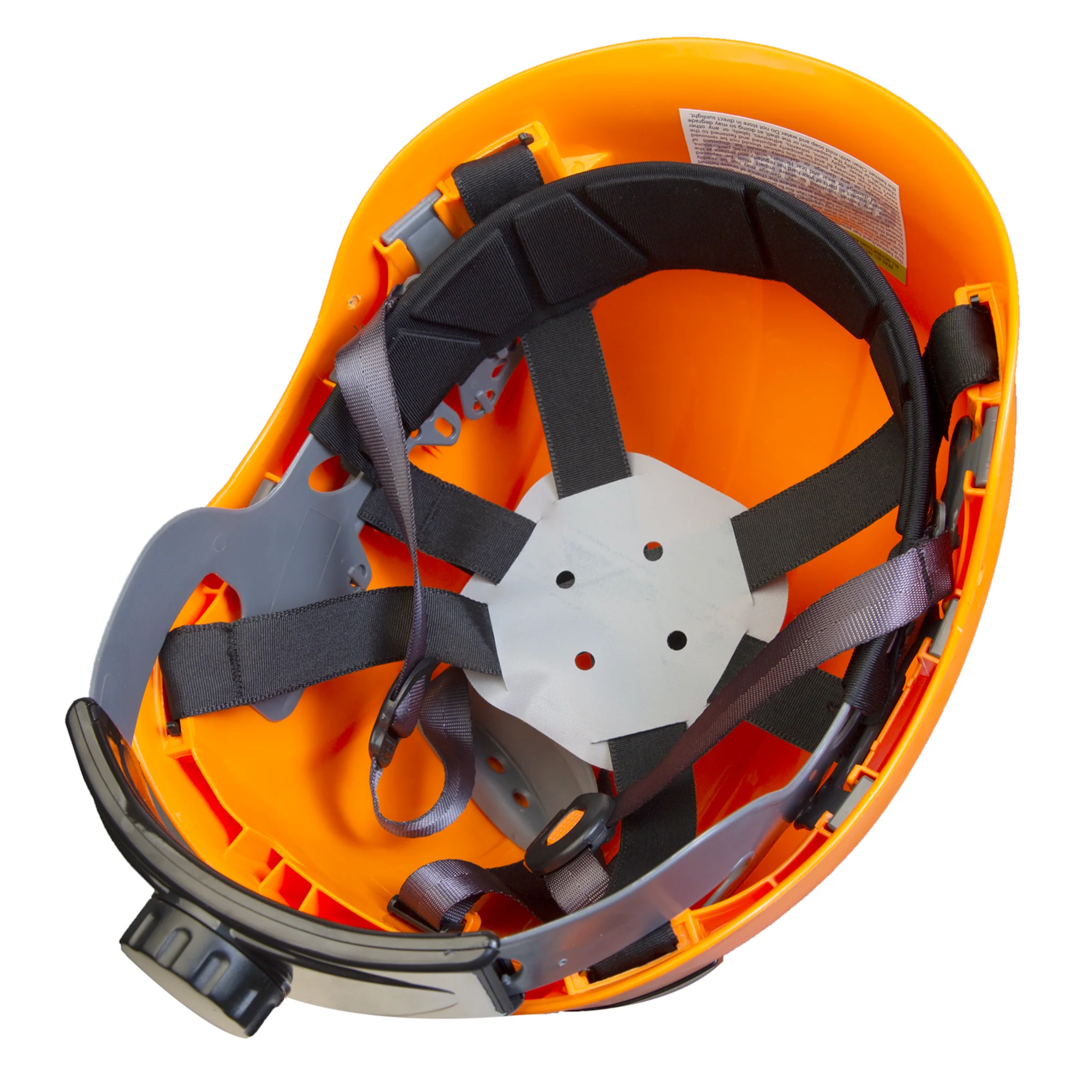 Rescue Hard Hat with Adjustable 6 Point Suspension - Image 4