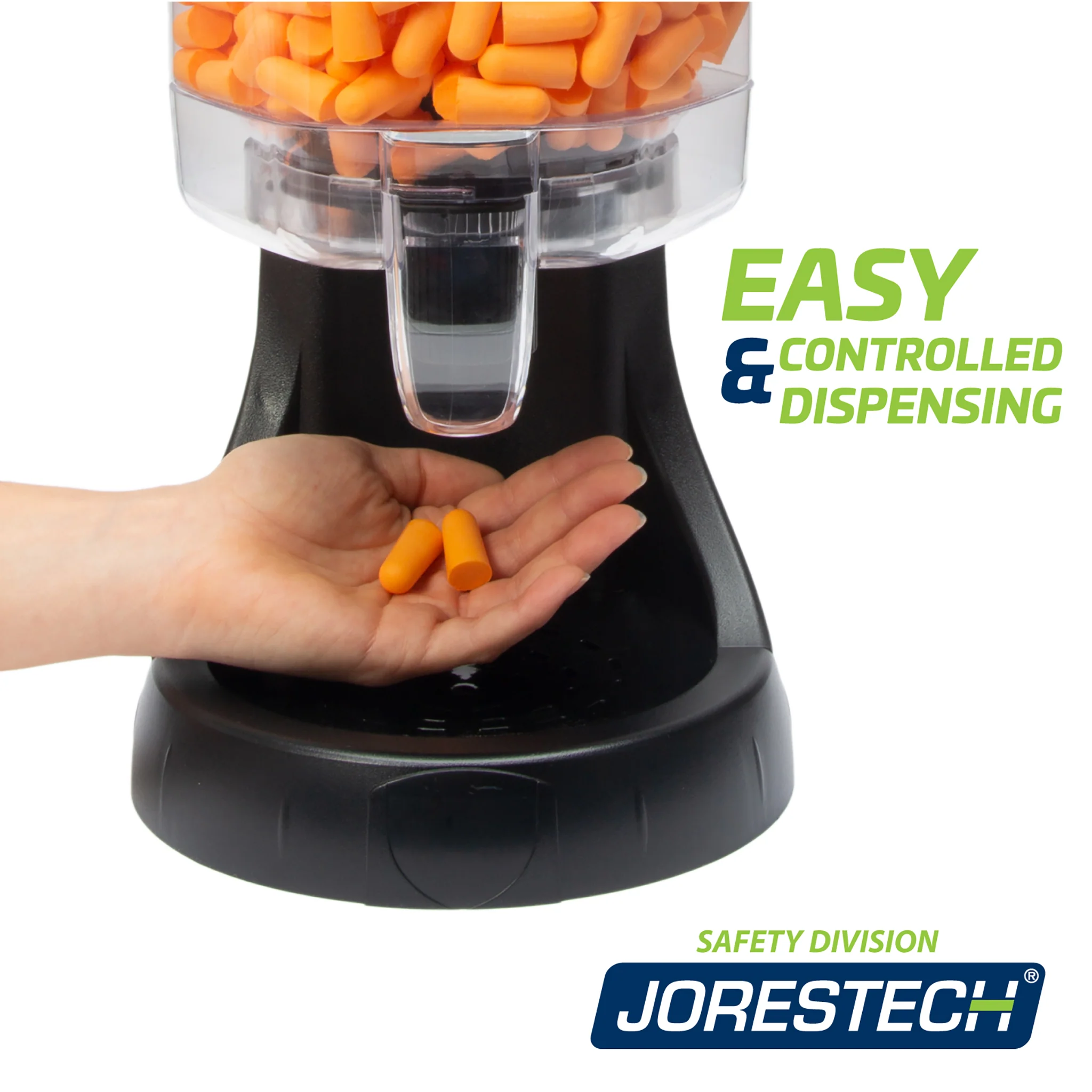 Earplug Dispenser Station with 500 Pairs 32dB NRR Soft Foam Units - Image 3