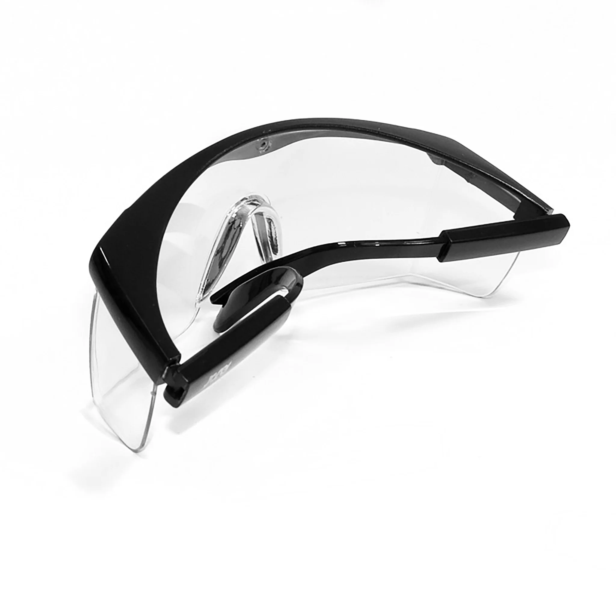 Framed Rectangular Safety Glasses with Side Shields for High Impact Protection - Image 4
