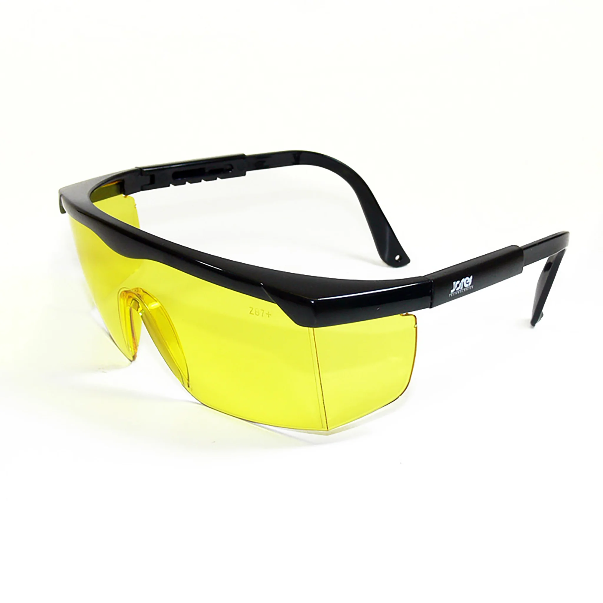 Framed Rectangular Safety Glasses with Side Shields for High Impact Protection - Image 7
