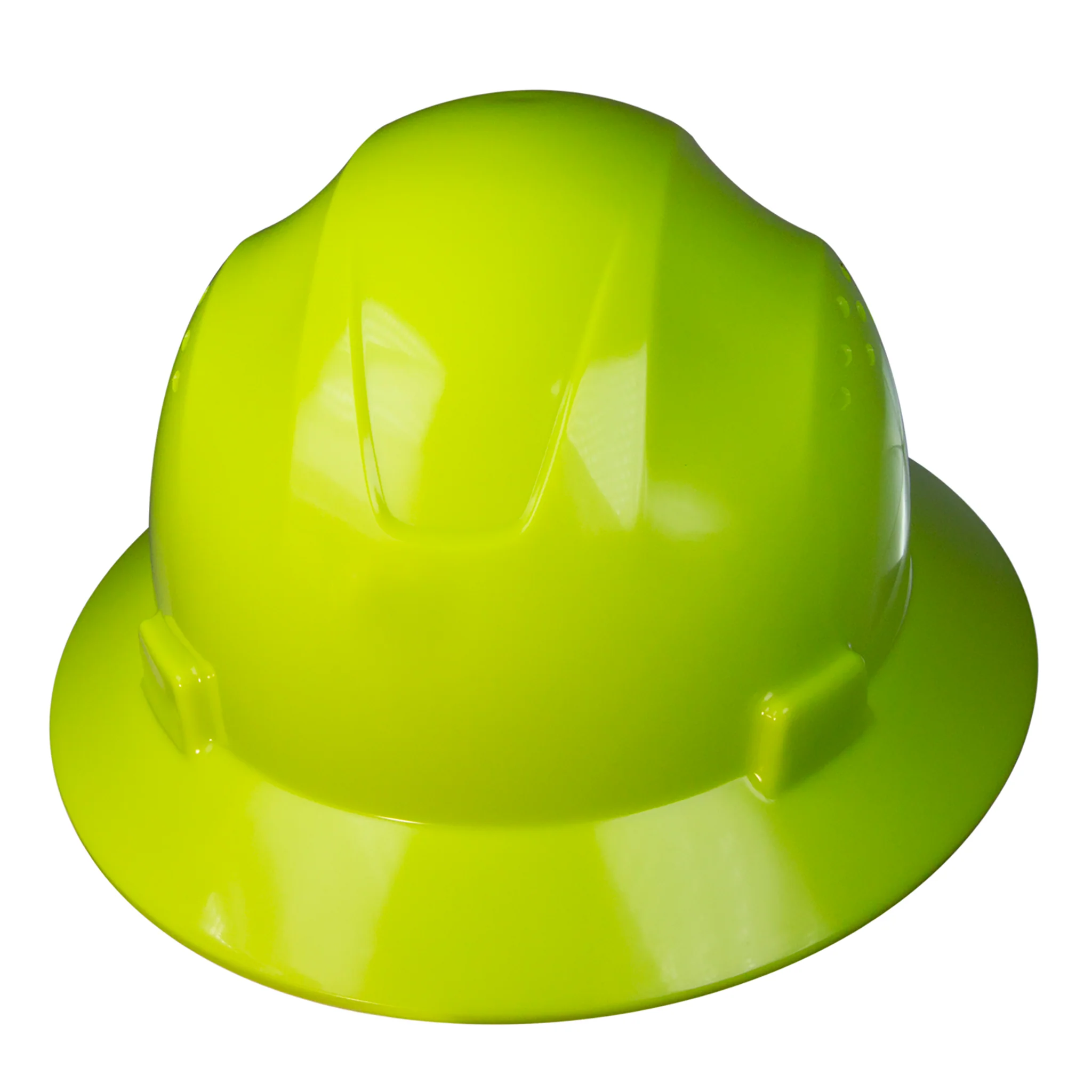Full Brim Safety Hard Hat with 4 Point Suspension - Image 12