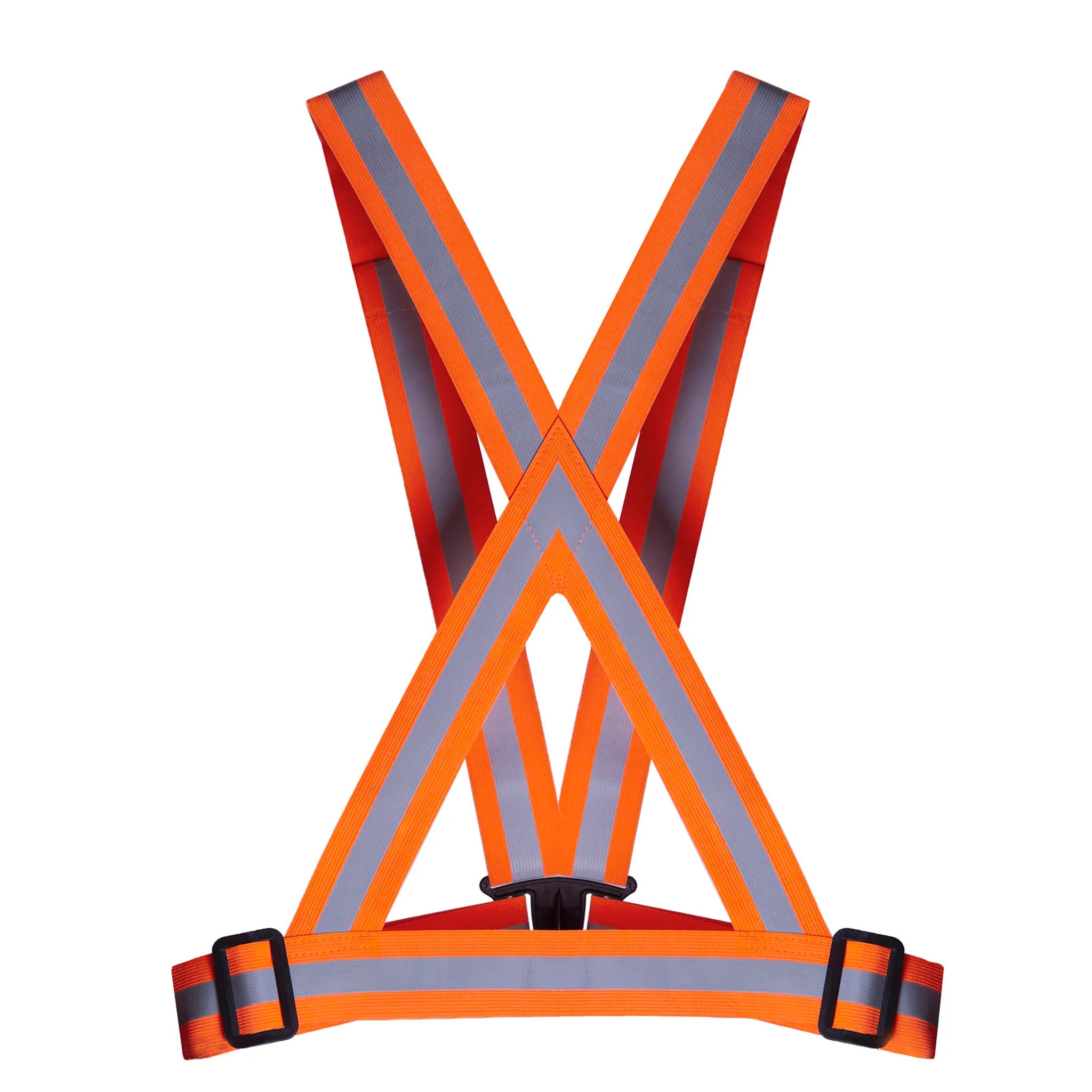 Hi-Vis Adjustable Safety Suspenders with Reflective Strips - Image 6