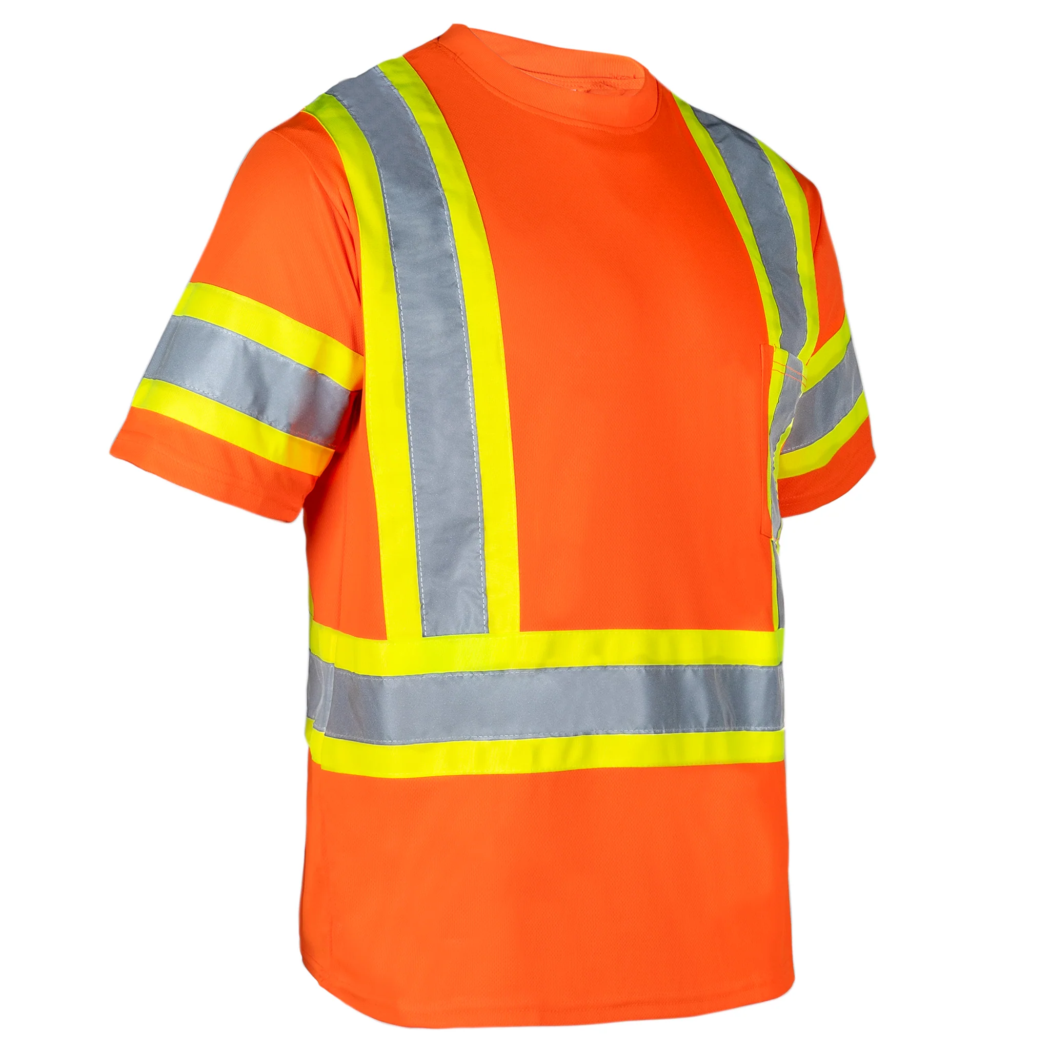 Hi-Vis Class 3 Reflective Two-Tone Safety Shirt - Image 12