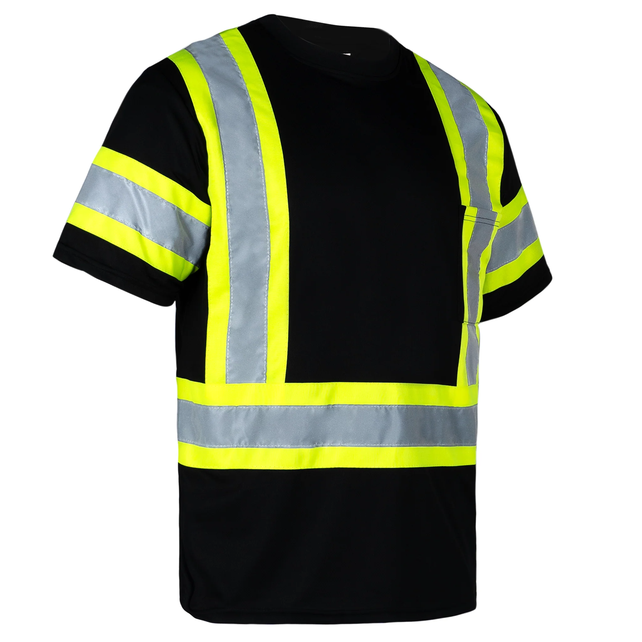Hi-Vis Class 3 Reflective Two-Tone Safety Shirt - Image 6