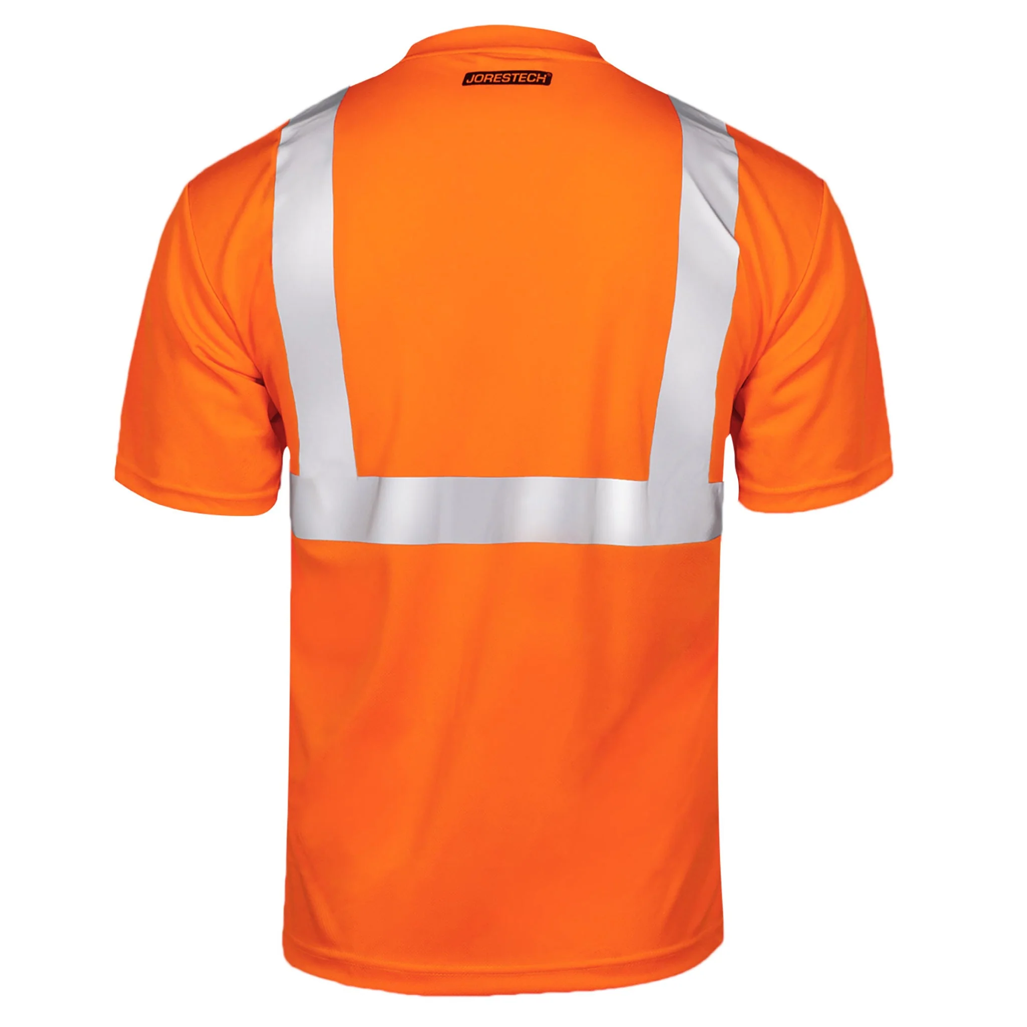 Hi-Vis Heat Transfer Reflective Safety Pocket Shirt - Image 9
