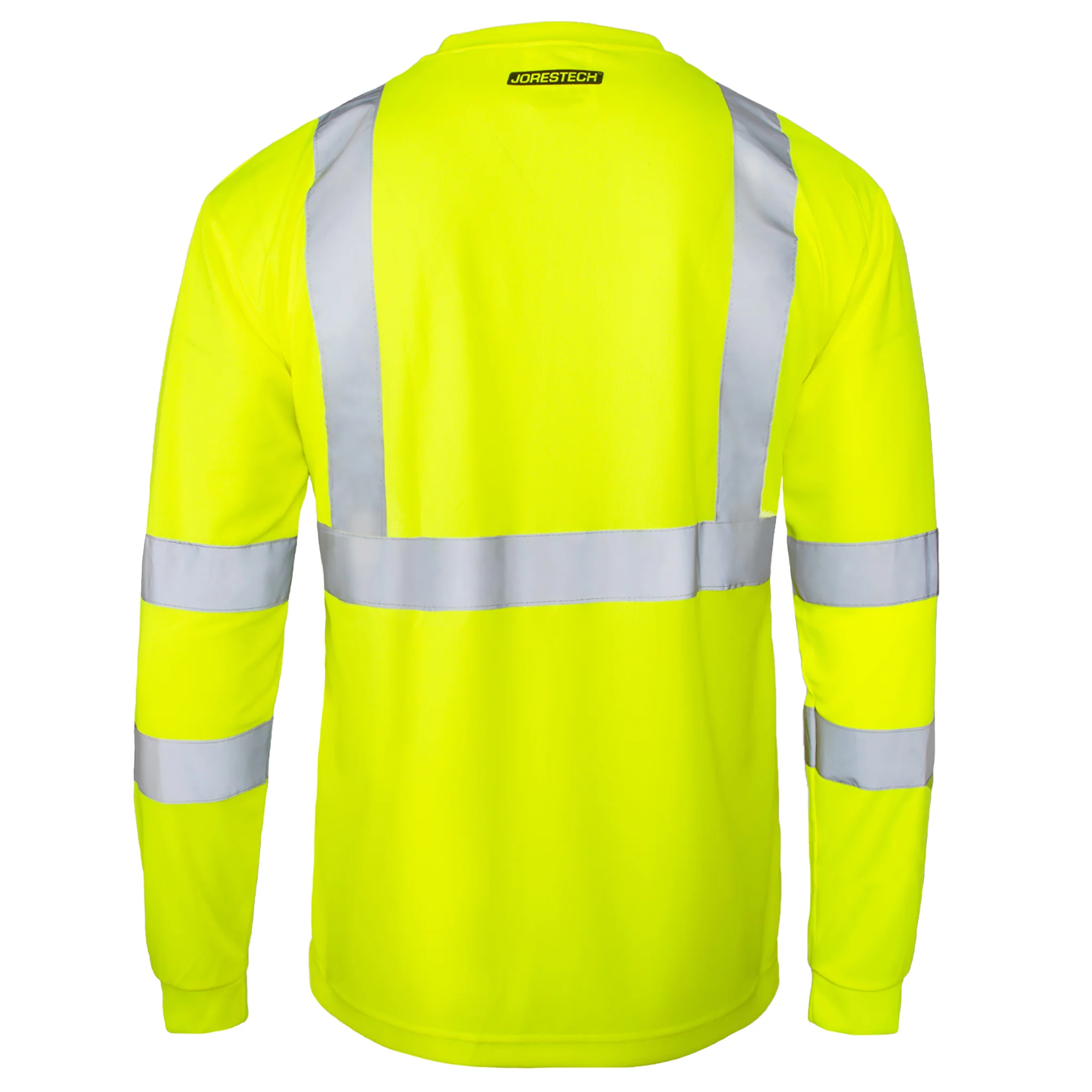 Jorestech Hi Vis Long Sleeve Reflective Safety Shirt – ANSI Class 3 Compliant - Image 6