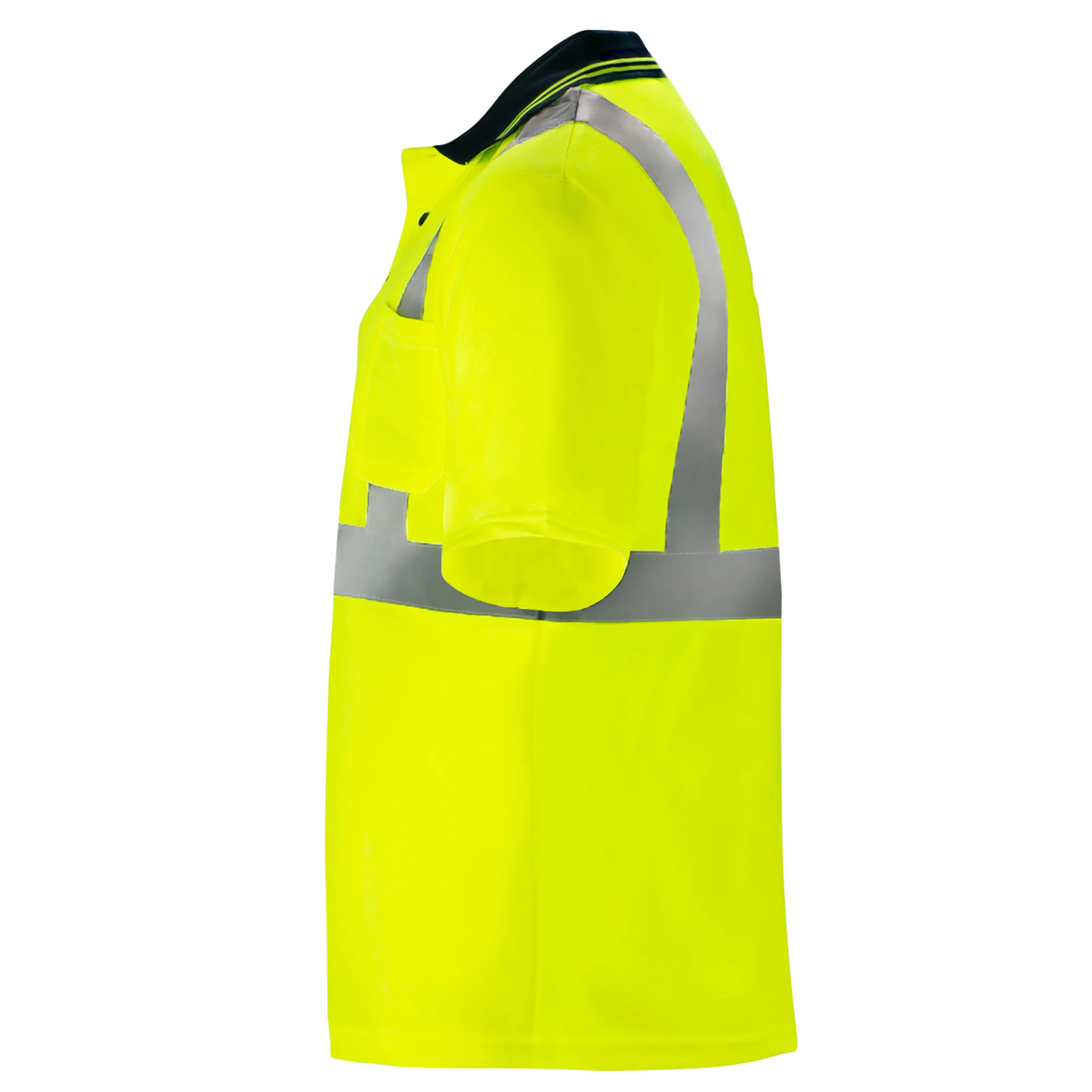 Hi-Vis Reflective Safety Polo Shirt - Image 8