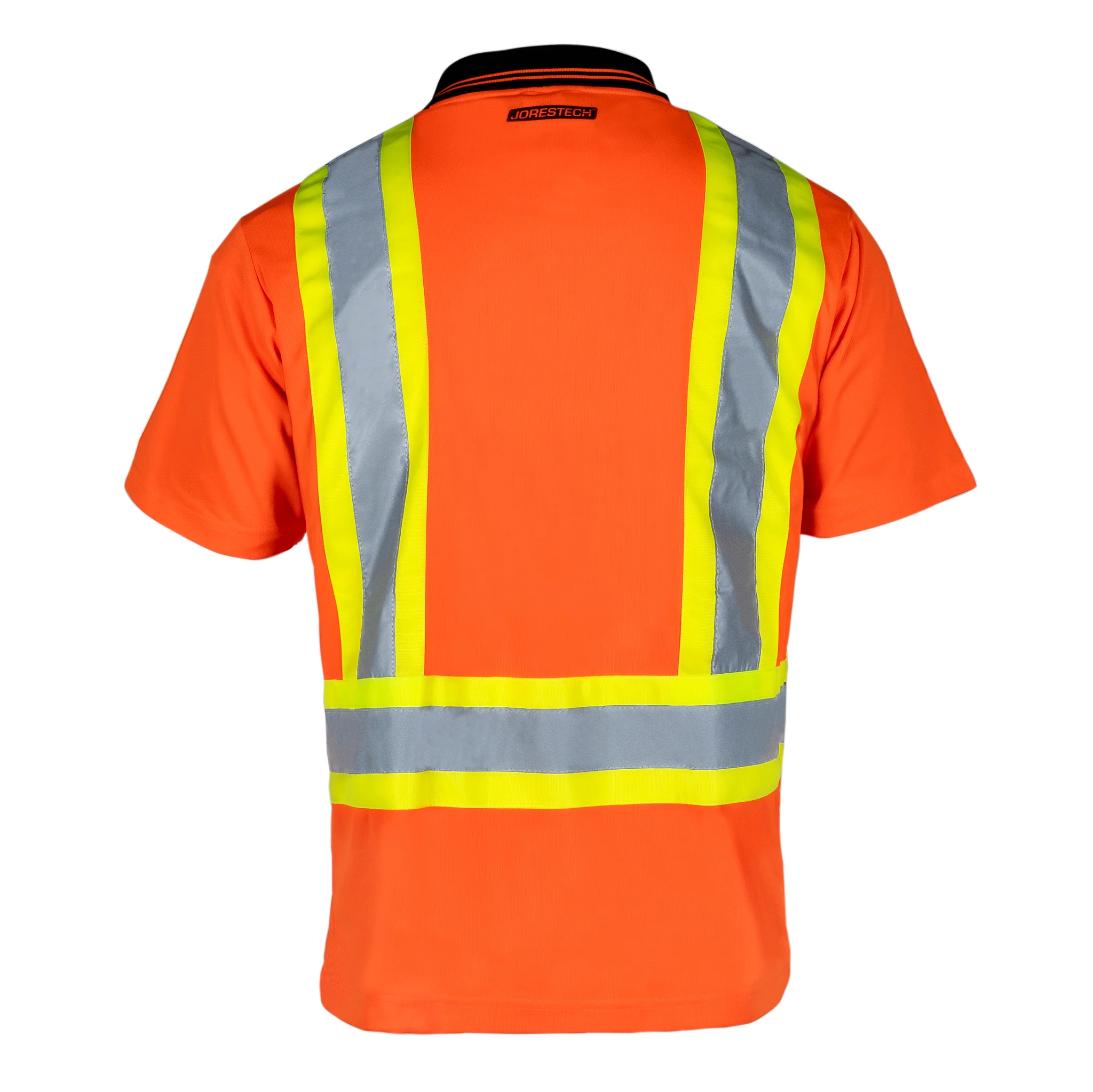 Hi-Vis Reflective Two-Tone Safety Polo Shirt - Image 20