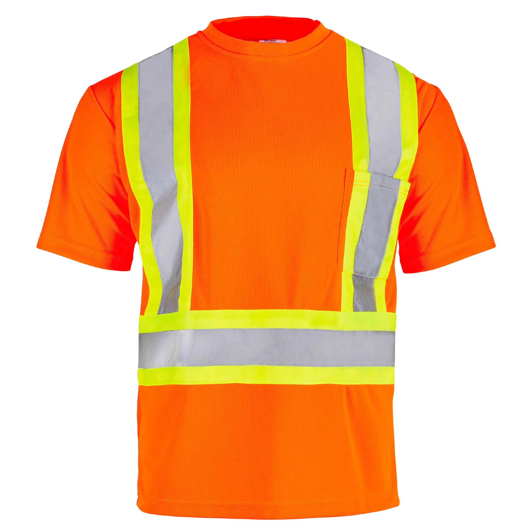 Hi-Vis Reflective Two-Tone Safety Shirt - Image 10