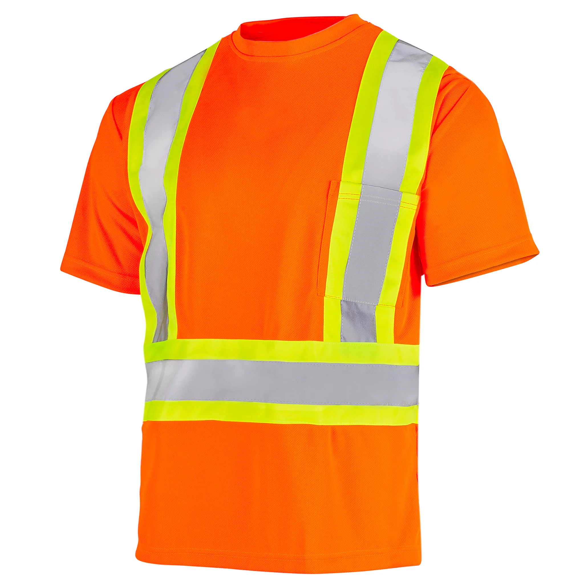 Hi-Vis Reflective Two-Tone Safety Shirt - Image 11