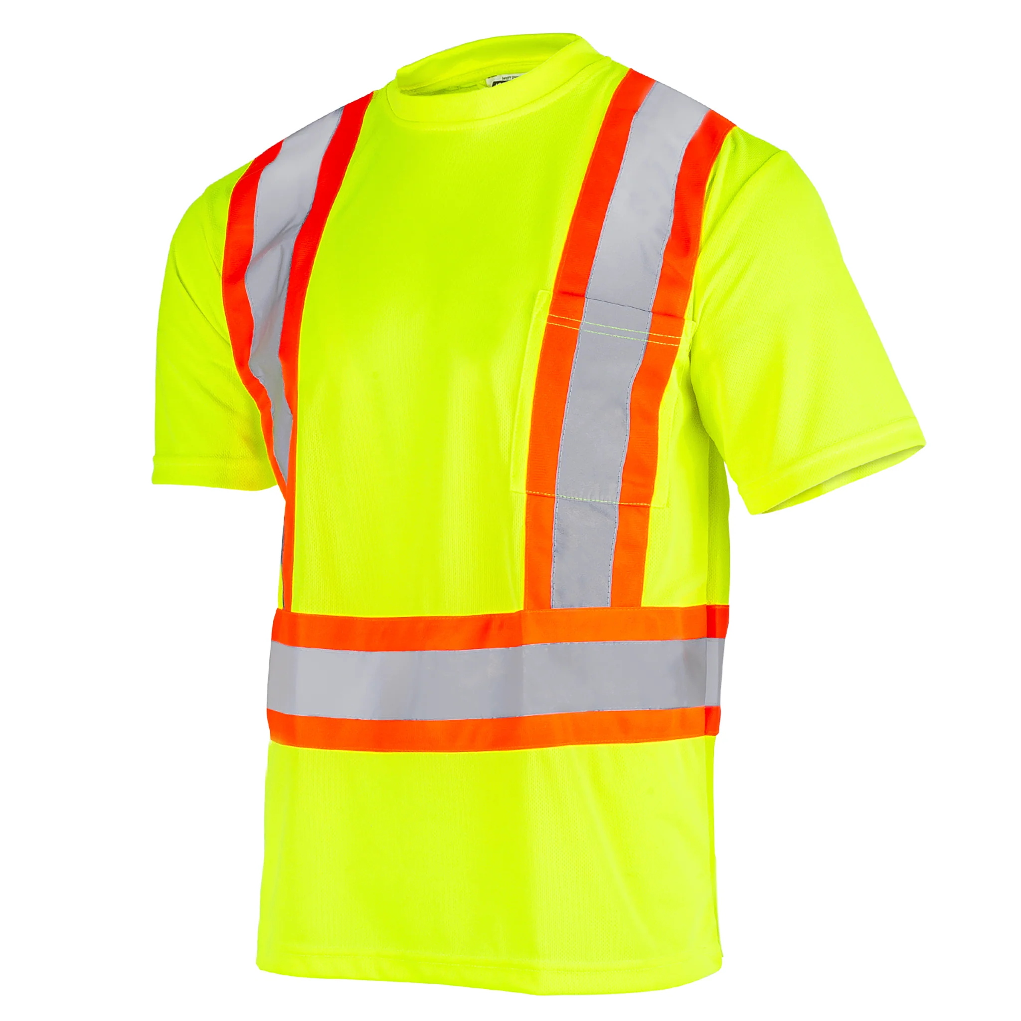 Hi-Vis Reflective Two-Tone Safety Shirt - Image 16