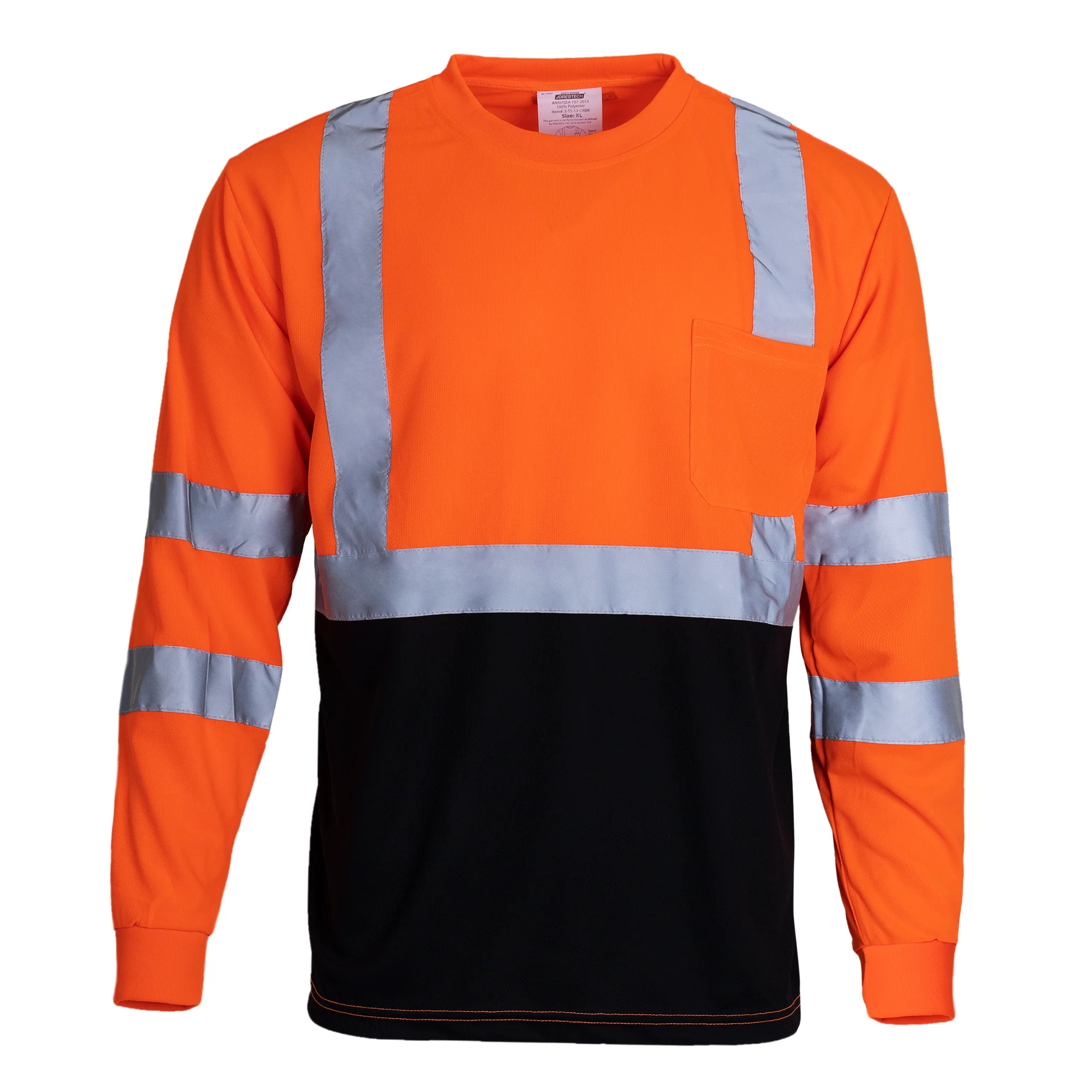Durable Hi Vis Long Sleeve Shirt: Dirt-Concealing & High Visibility - Image 11
