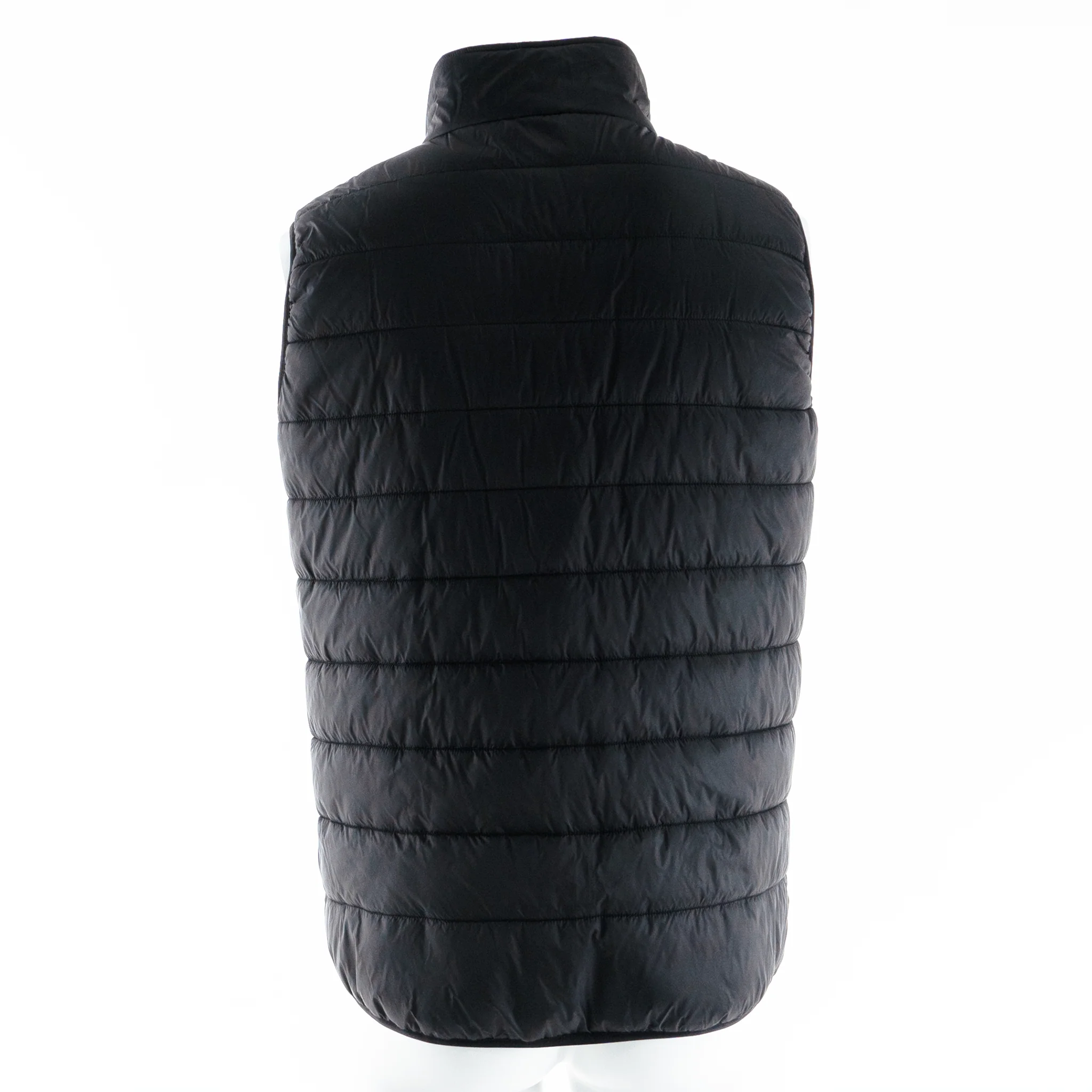 Hi Vis Reversible Insulated Safety Vest with Reflective Thermal Transfer Strips - Image 9
