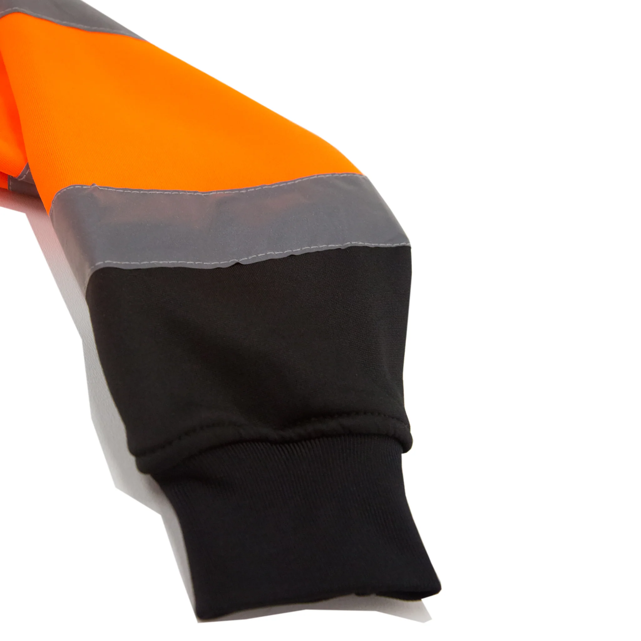 Hi-Vis Safety Hooded Sweatshirt with Reflective Stripes - Image 12