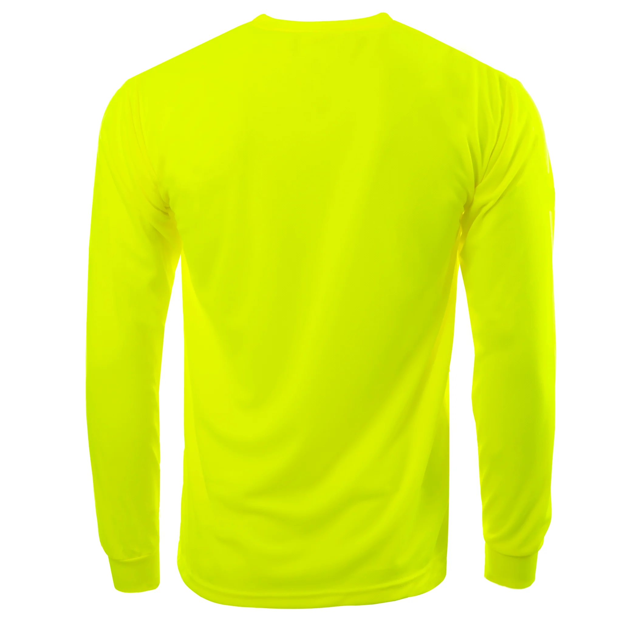 Hi-Vis Safety Long Sleeve Shirt - Image 6