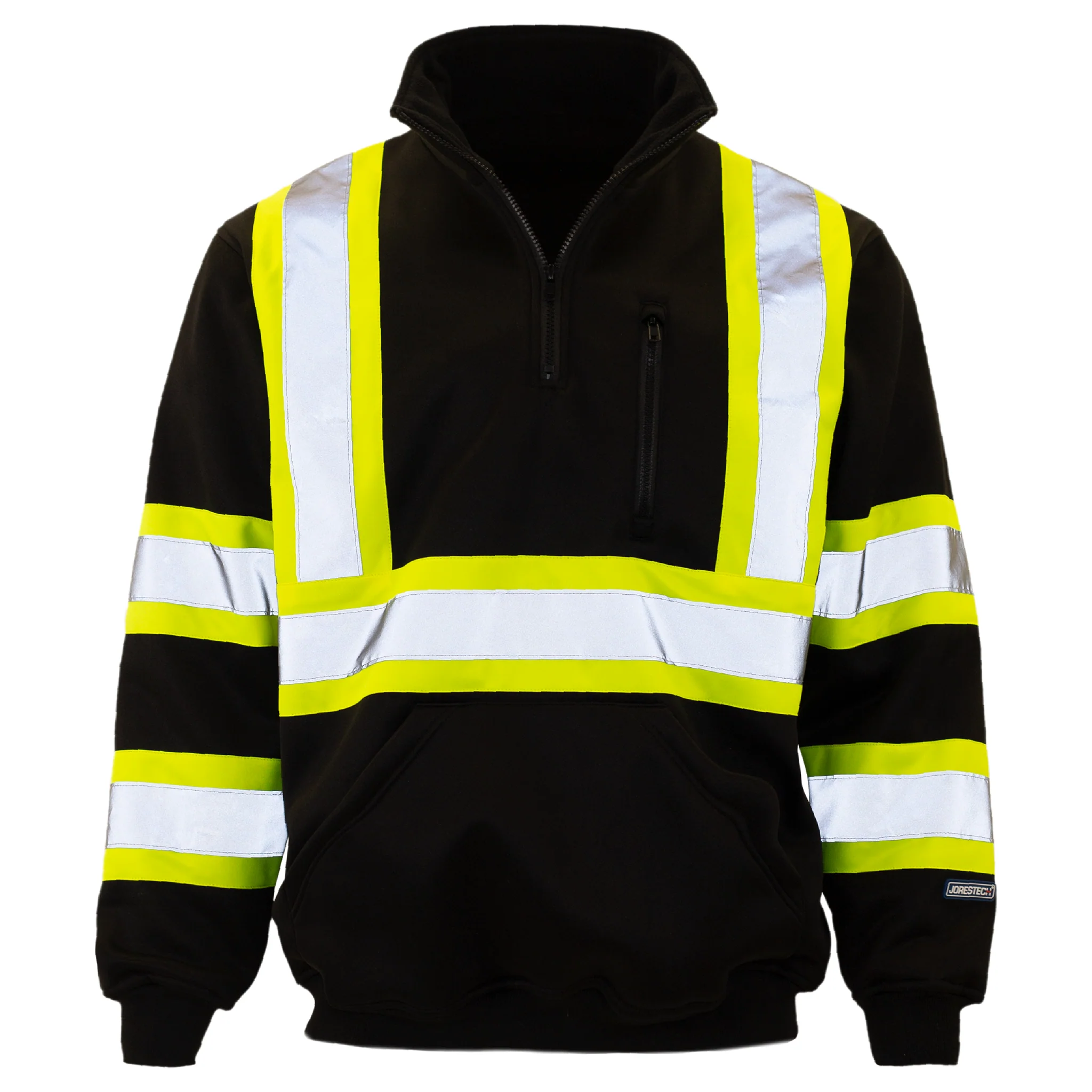 Hi-Vis Safety Sweater with Reflective Stripes - Image 10