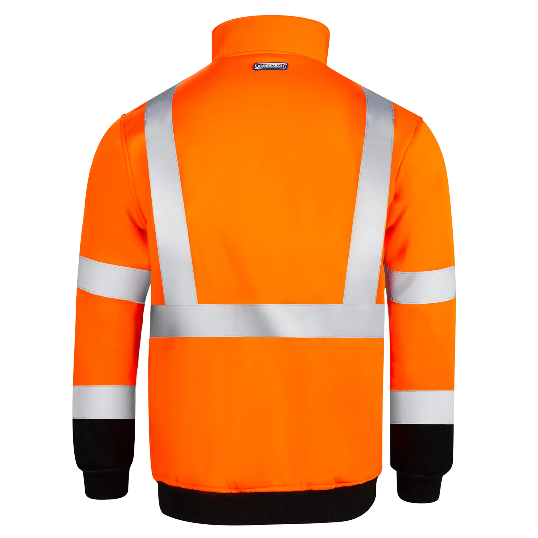 Hi-Vis Safety Sweater with Reflective Stripes - Image 4
