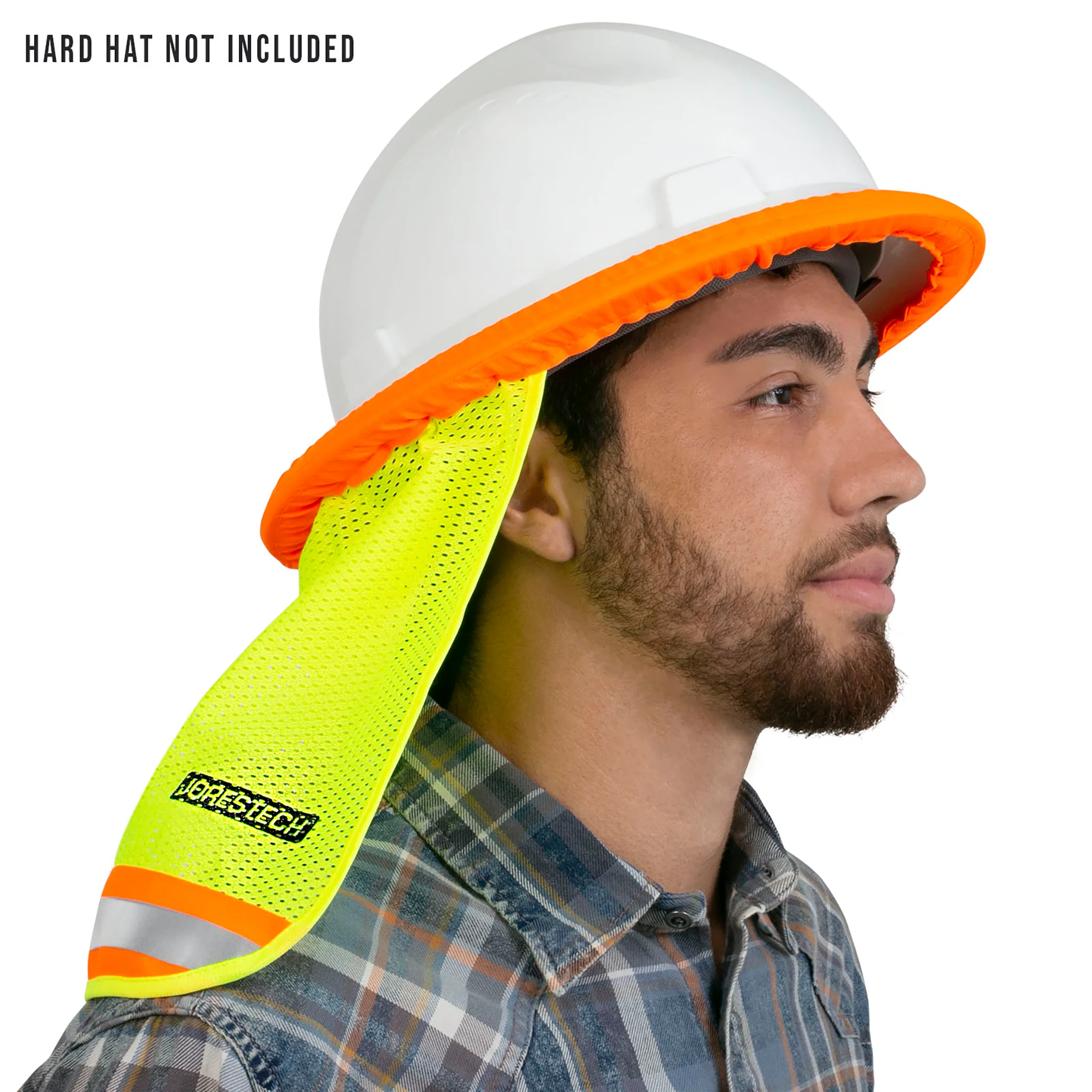 Hi-Vis Two-Tone Hard Hat Neck Shade - Image 6