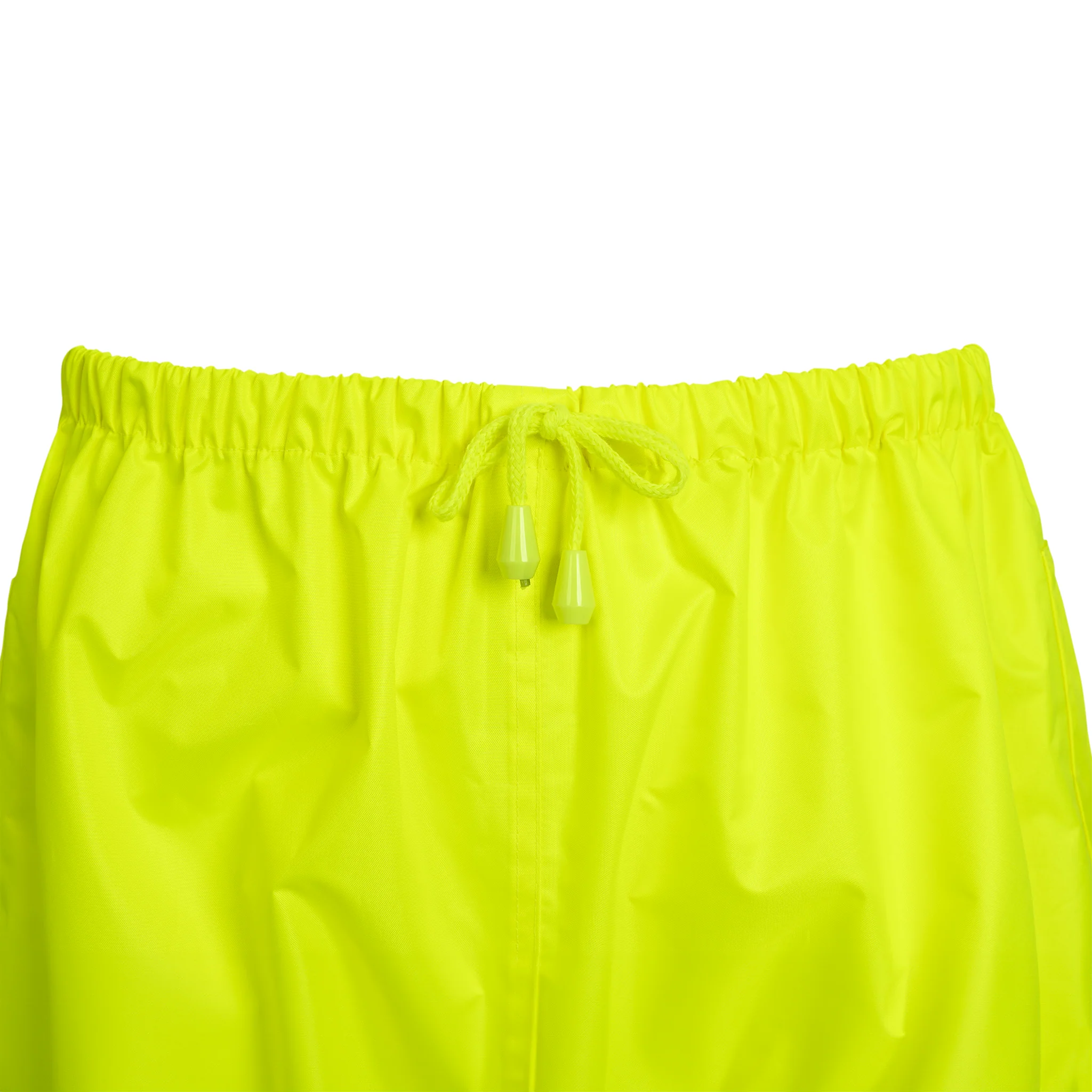 Hi-Vis Two Tone Orange/Black Rain Pants with Reflective Strips - Image 16