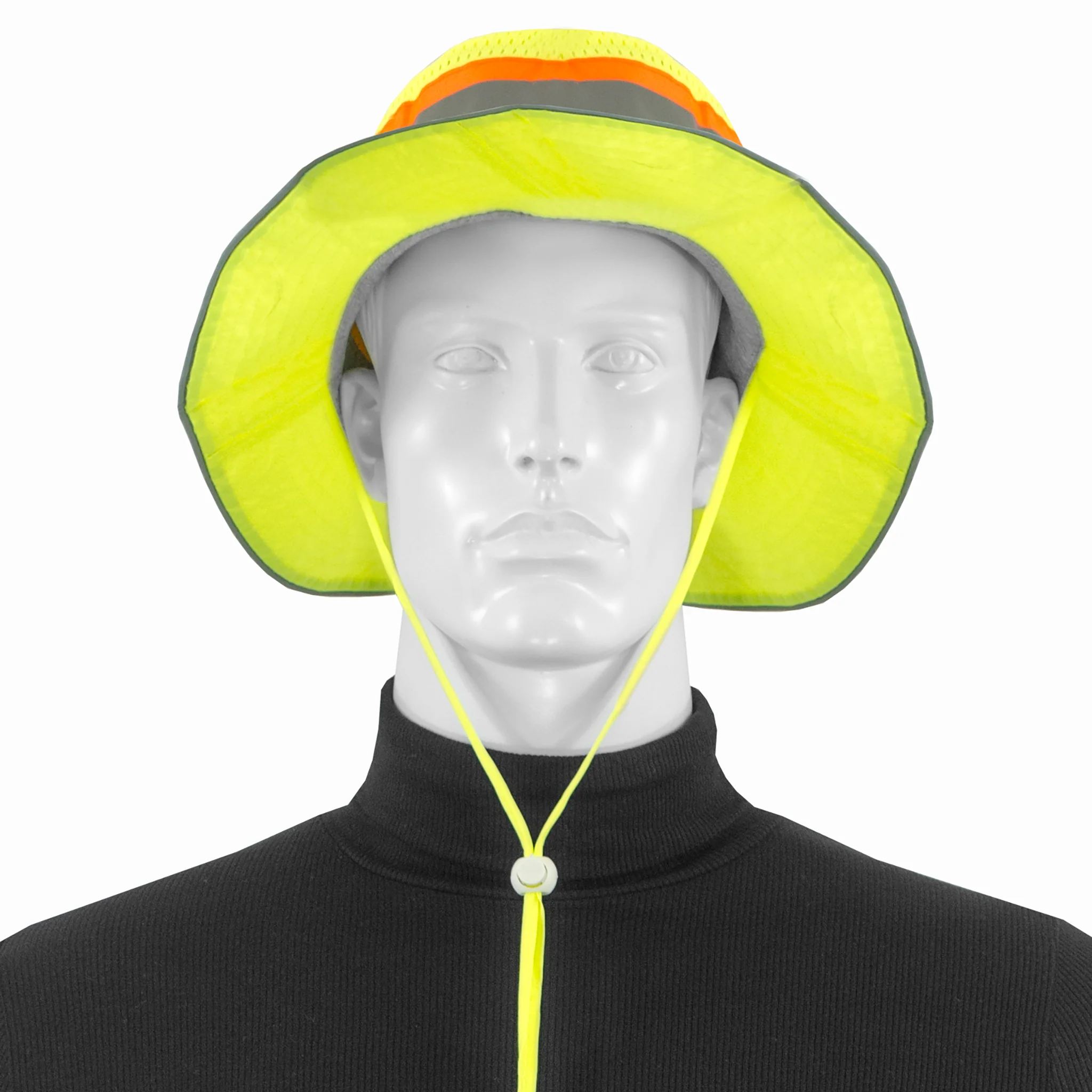 Hi-Vis Two-Tone Safety Boonie with Reflective Stripe - Image 4
