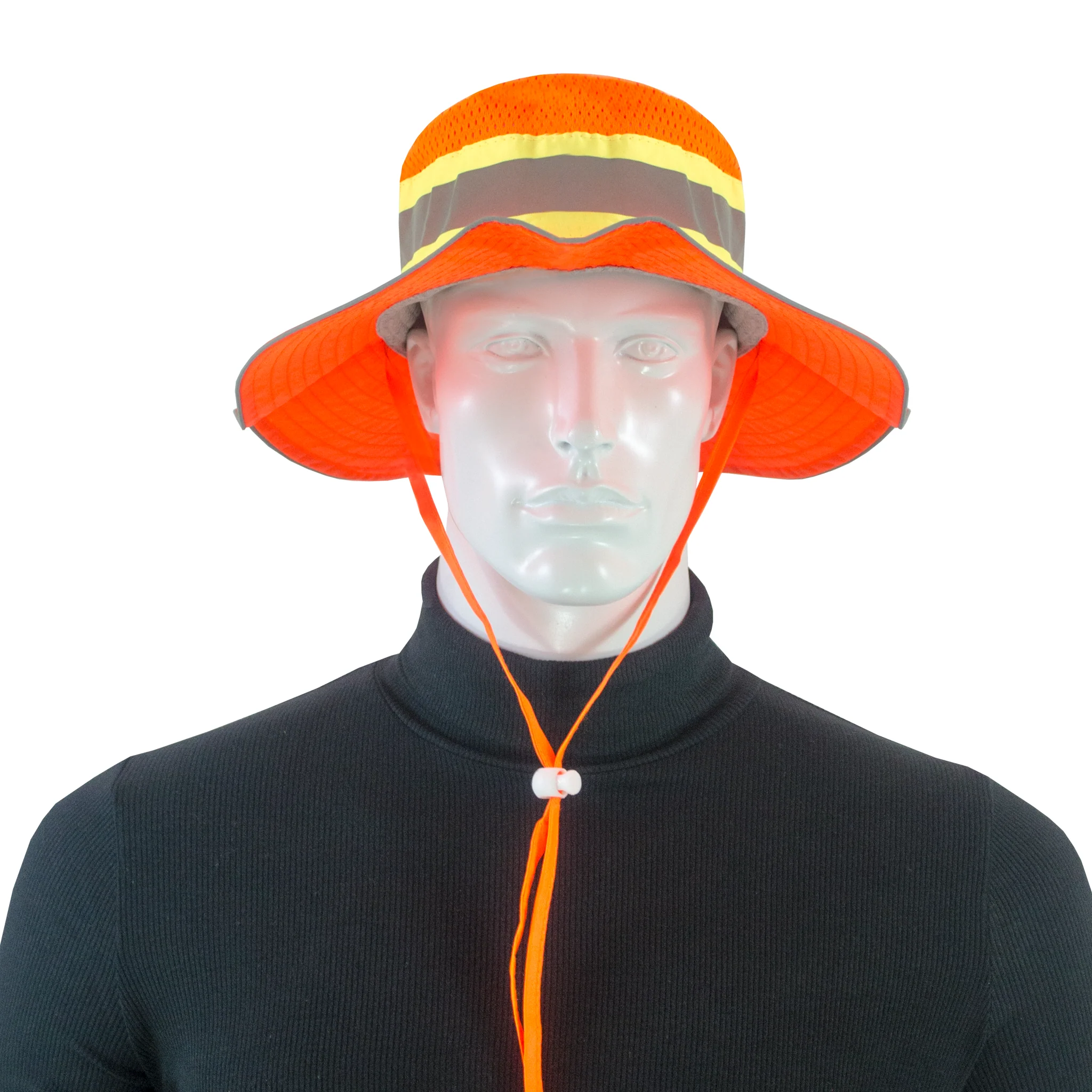 Hi-Vis Two-Tone Safety Boonie with Reflective Stripe - Image 9
