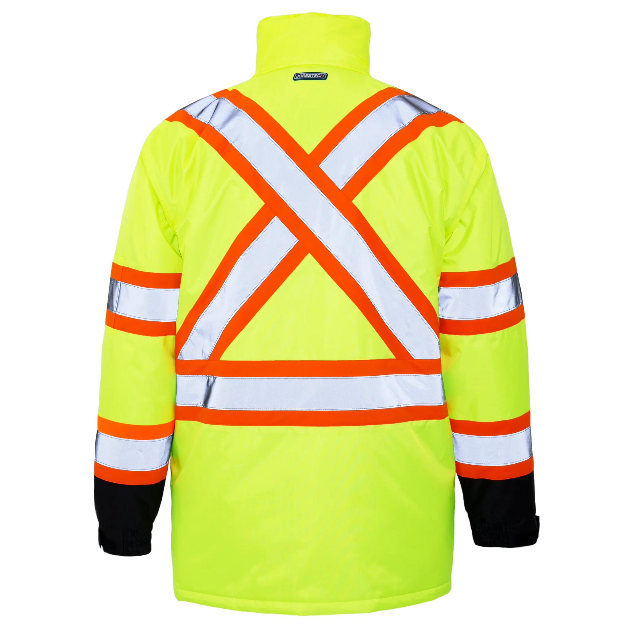 Hi-Vis Two-Tone Safety Jacket with Reflective Stripes - Image 15