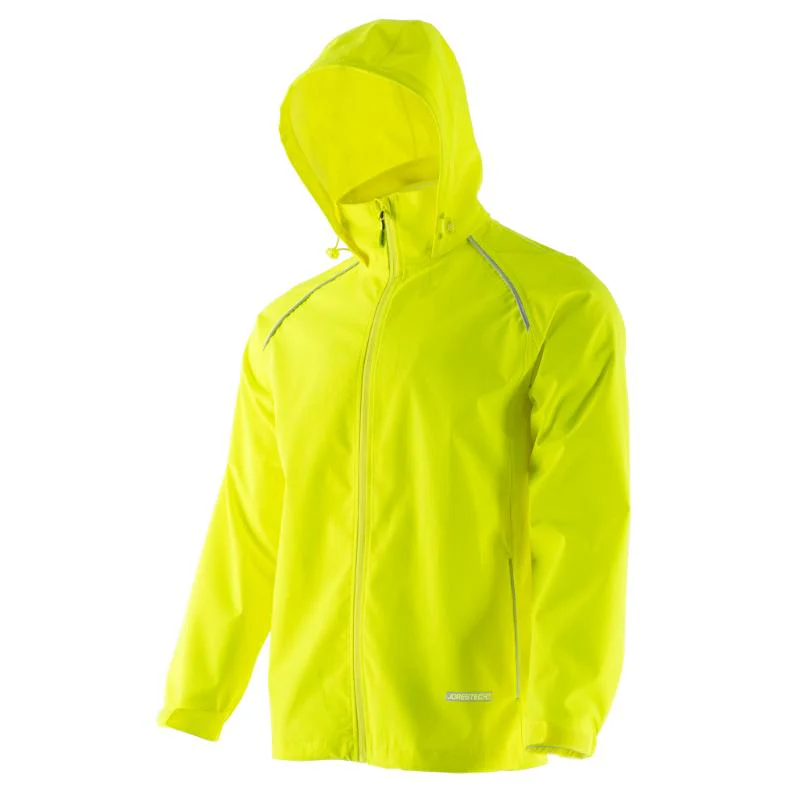 Hi Vis Waterproof Ripstop Jacket with Reflective Heat Transfer Tapes - Image 10