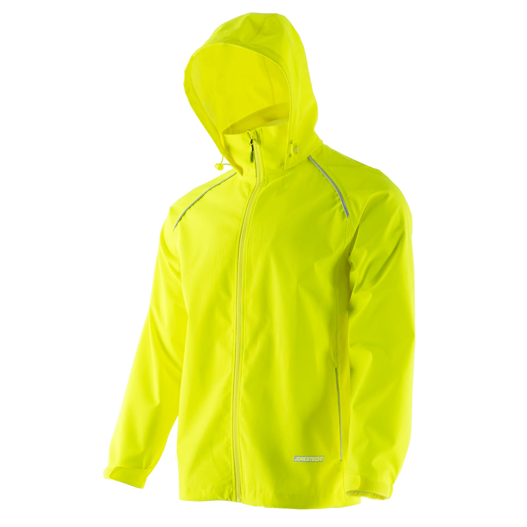 Hi Vis Waterproof Ripstop Jacket with Reflective Heat Transfer Tapes - Image 13
