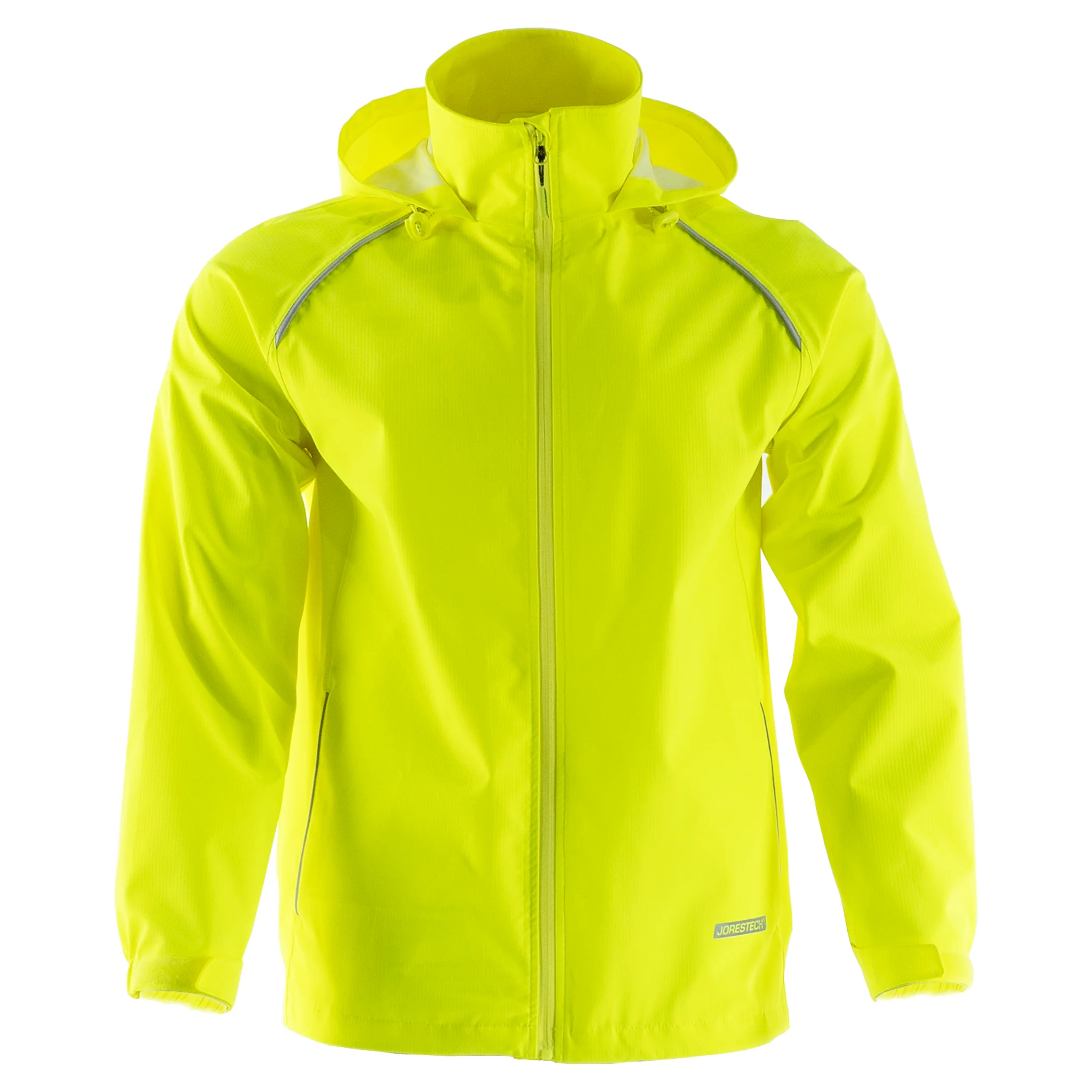 Hi Vis Waterproof Ripstop Jacket with Reflective Heat Transfer Tapes - Image 14