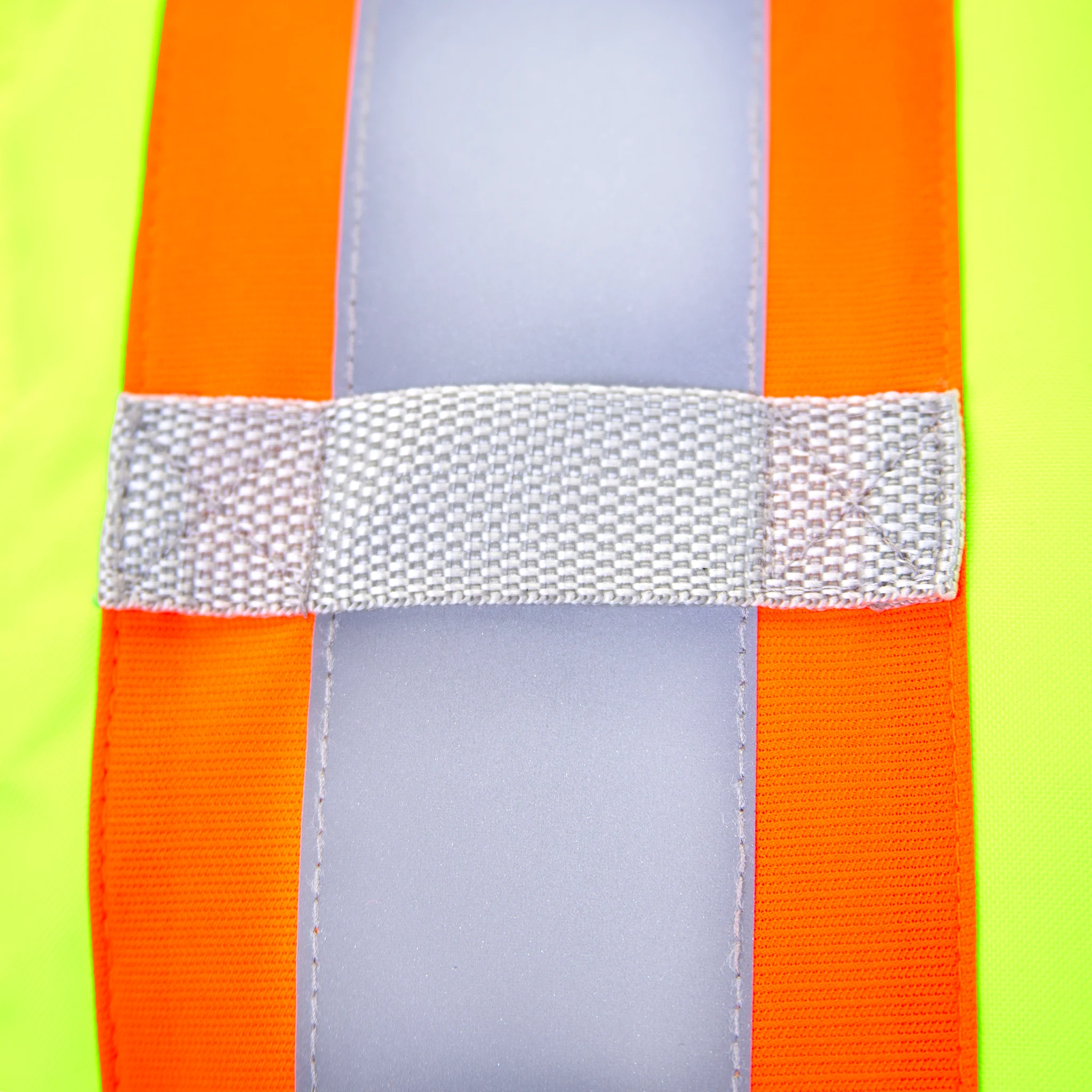 Hi-Vis X-Back Reversible Insulated Safety Vest with Reflective Strips - Image 10