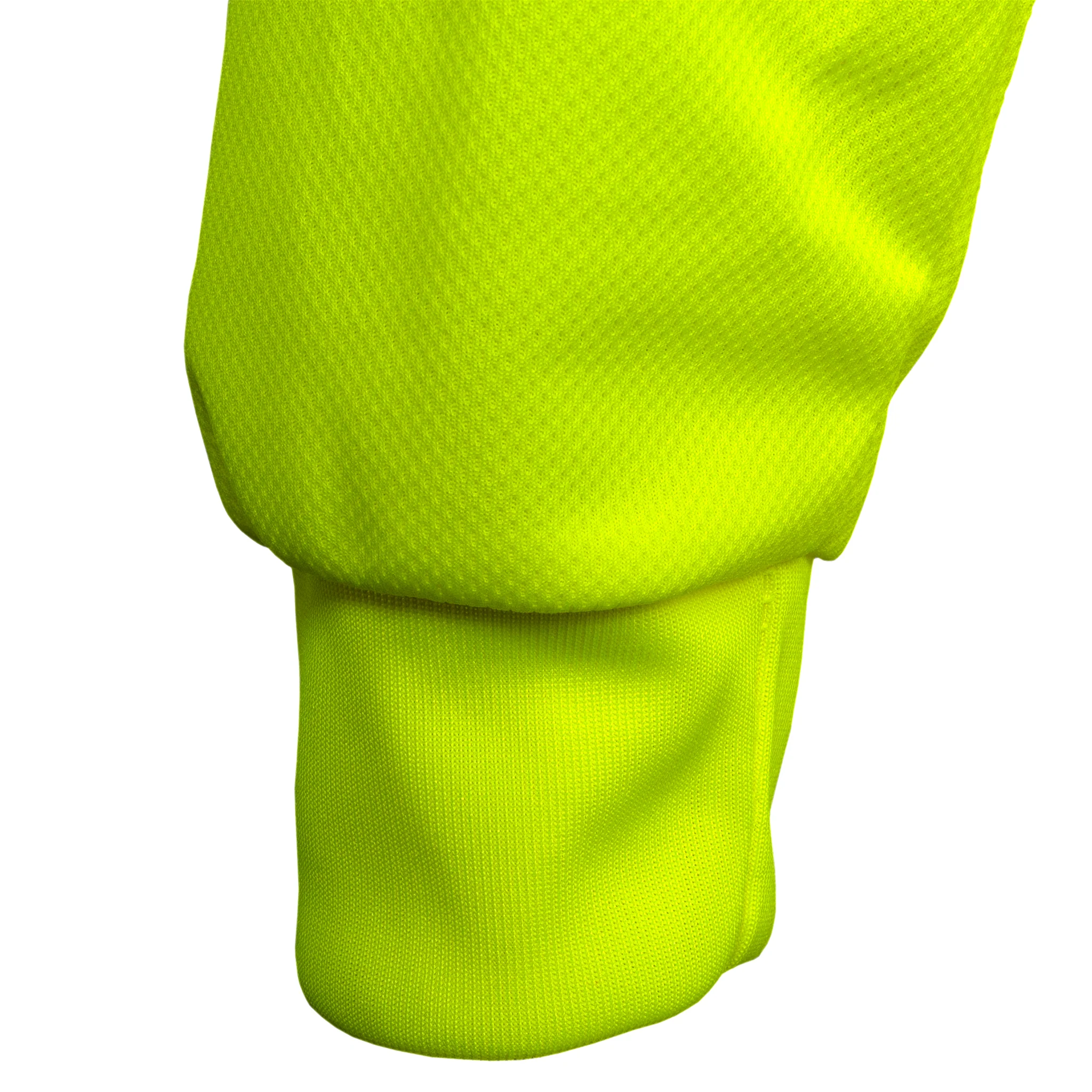 High Visibility Long Sleeve Safety Shirt With Reflective Strips and Hoodie - Image 6