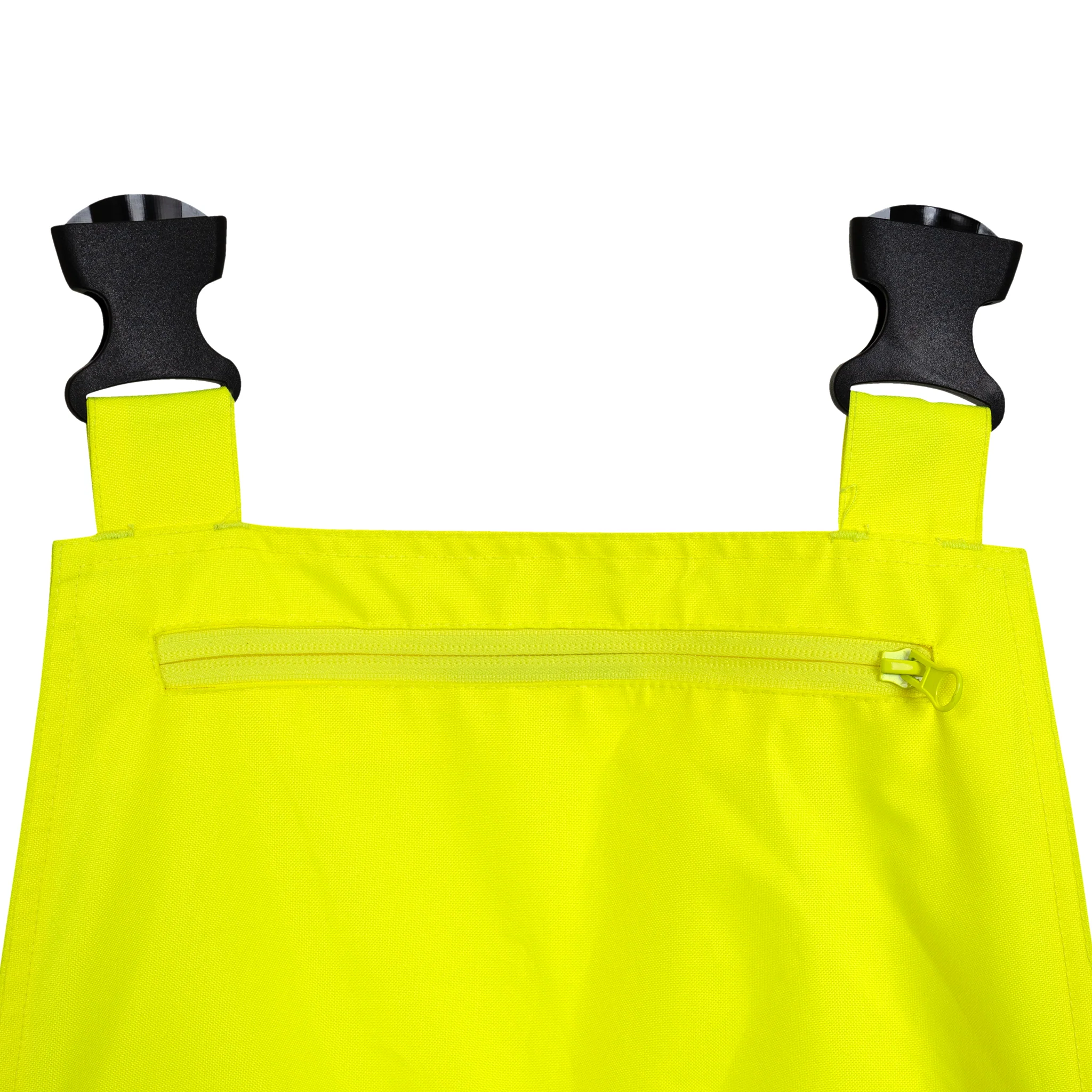 High Visibility Waterproof Safety Overall Pants with Reflective Stripes - Image 4