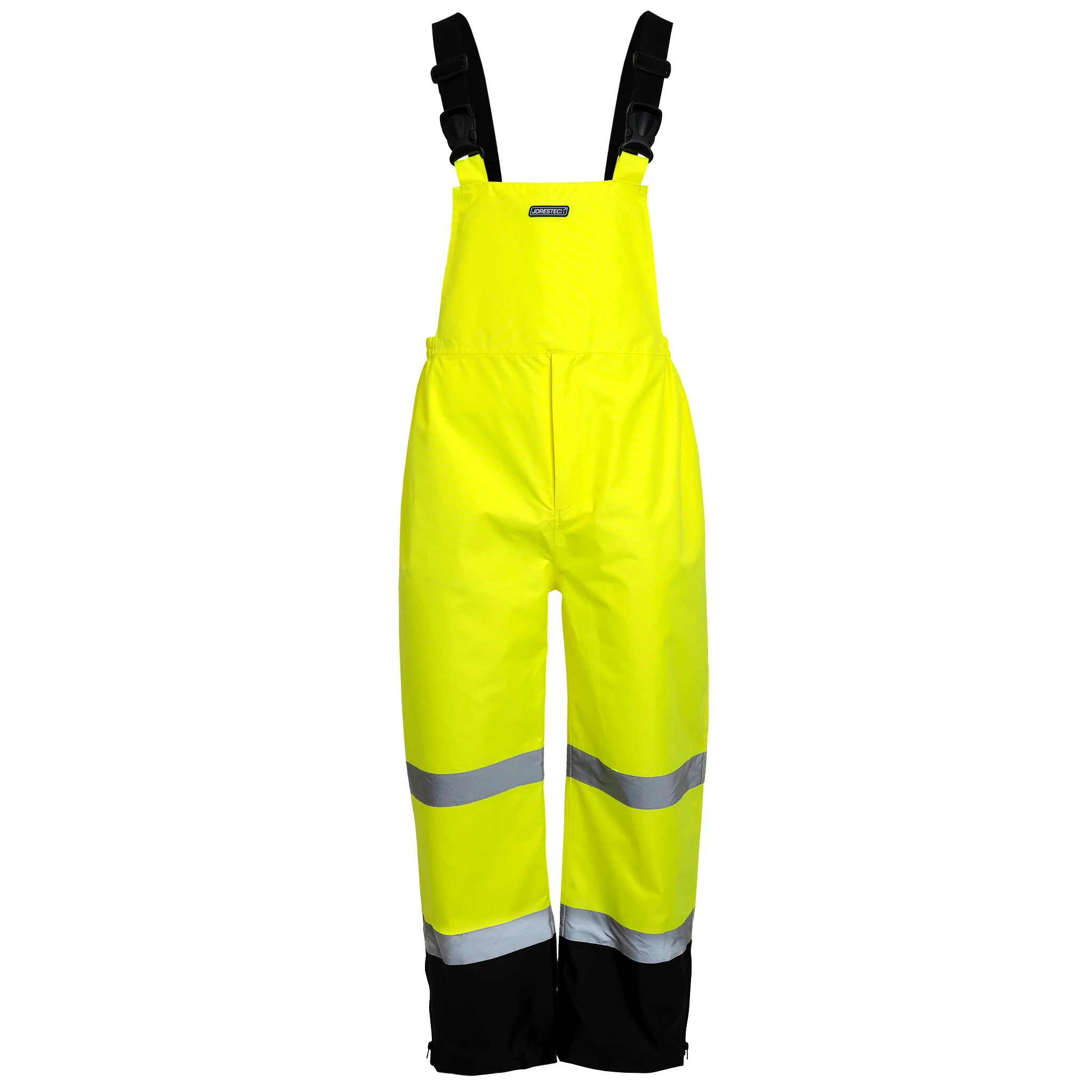 High Visibility Waterproof Safety Overall Pants with Reflective Stripes - Image 7