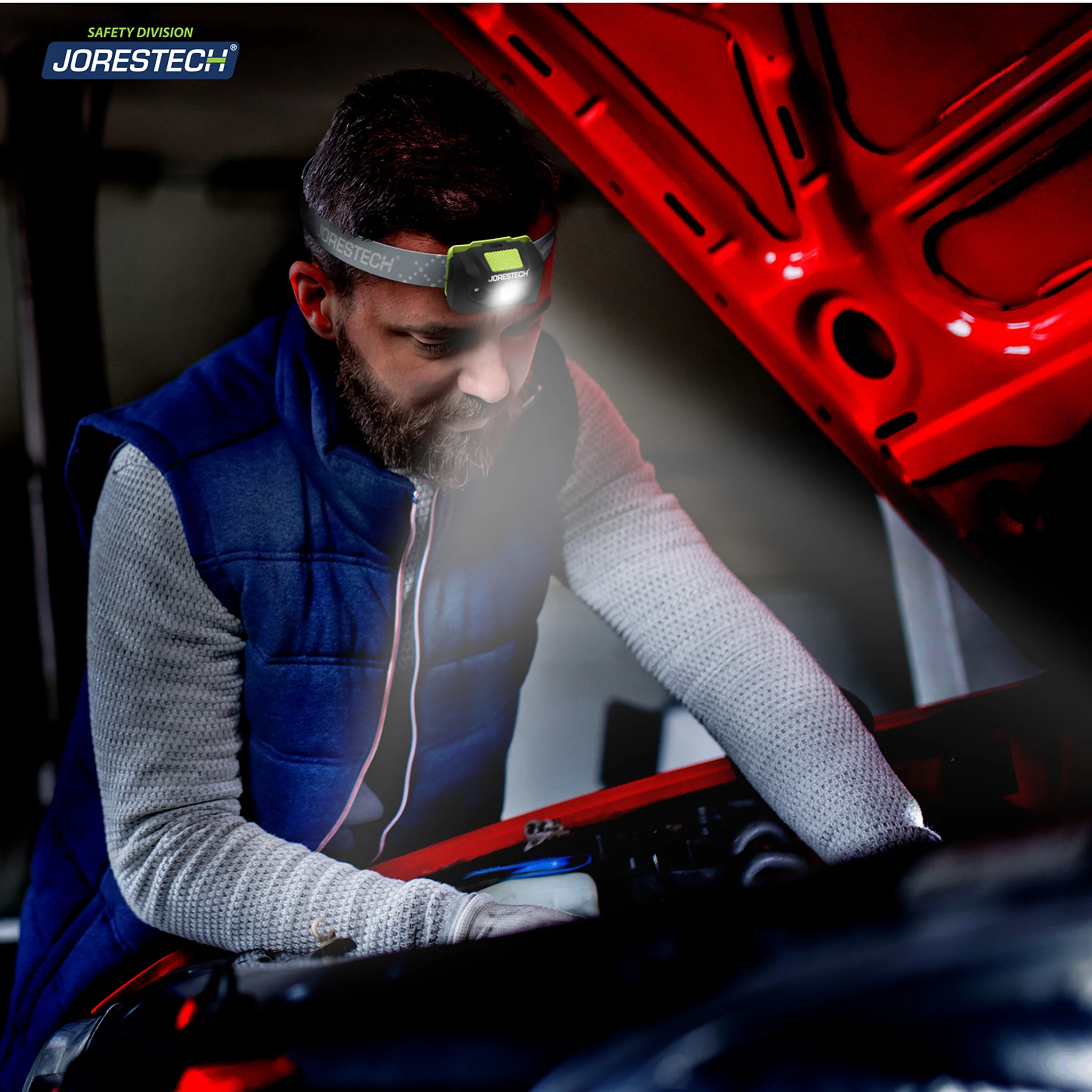 LED Water Resistant Headlamp Flashlight - Image 12