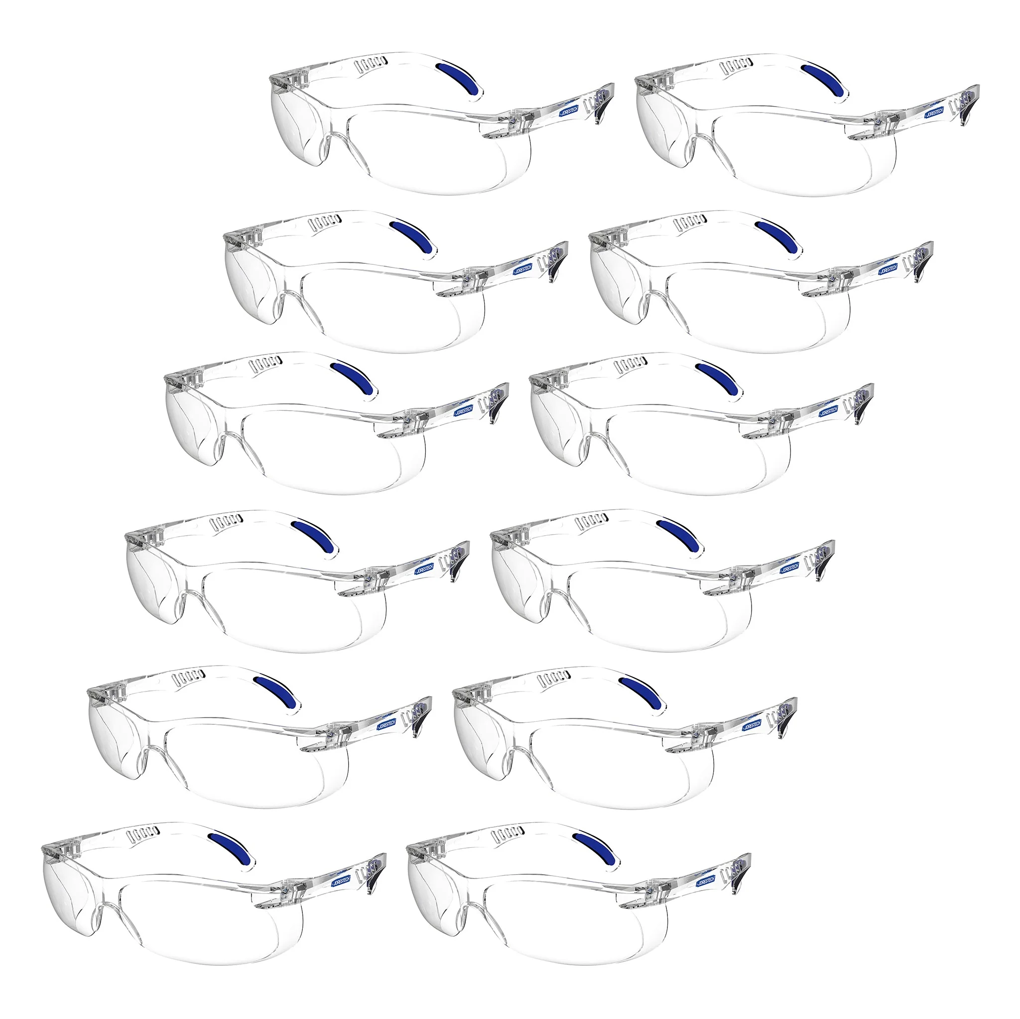 Panoramic Safety Glasses with Side Shields for High Impact Protection - Image 11