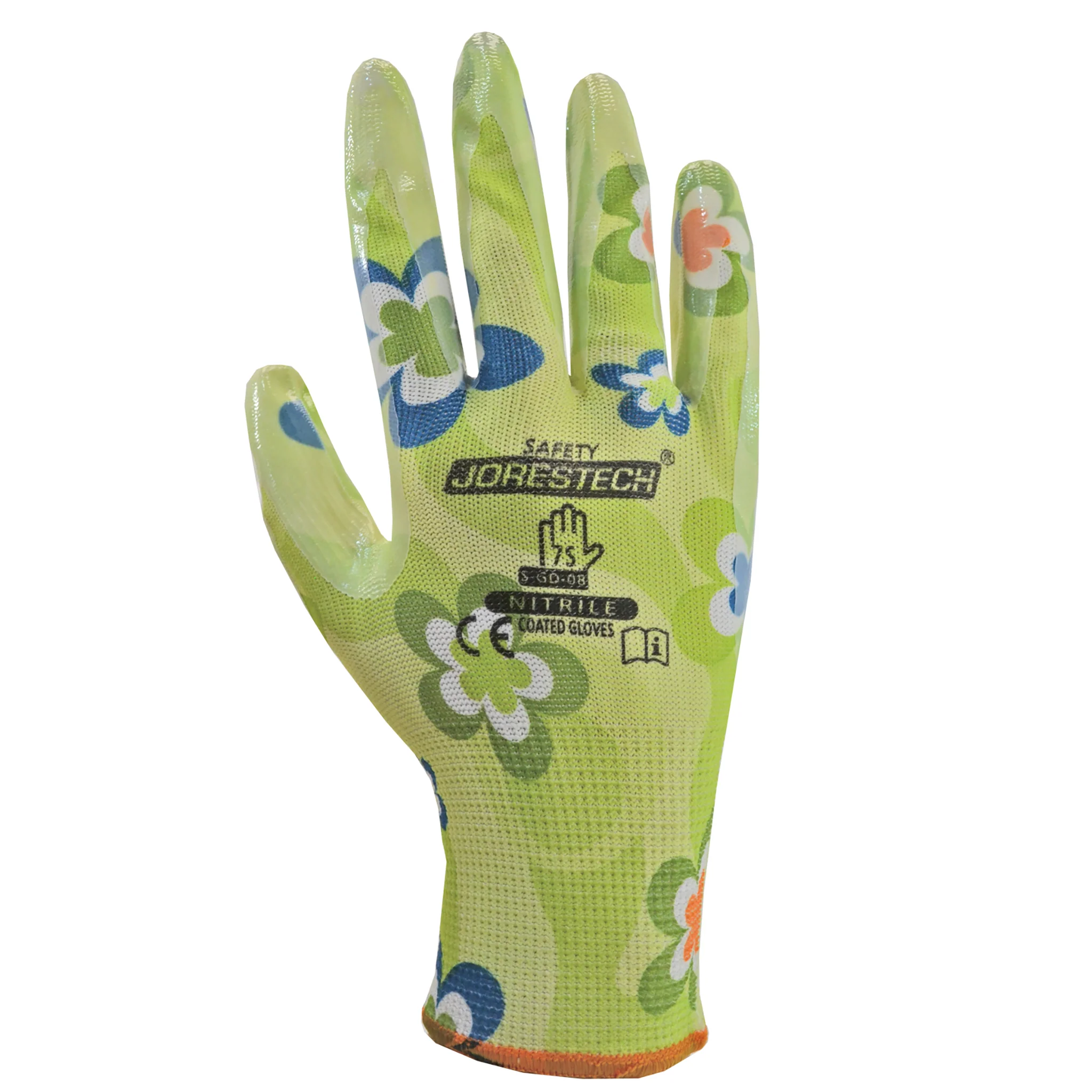 Safety Gardening Gloves with Nitrile Dipped Palms – Pack of 12 - Image 7