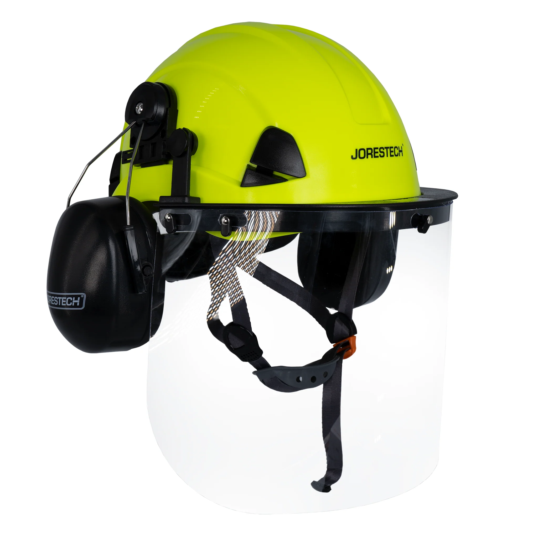 Safety Helmet System with Face Shield and Earmuffs - Image 17