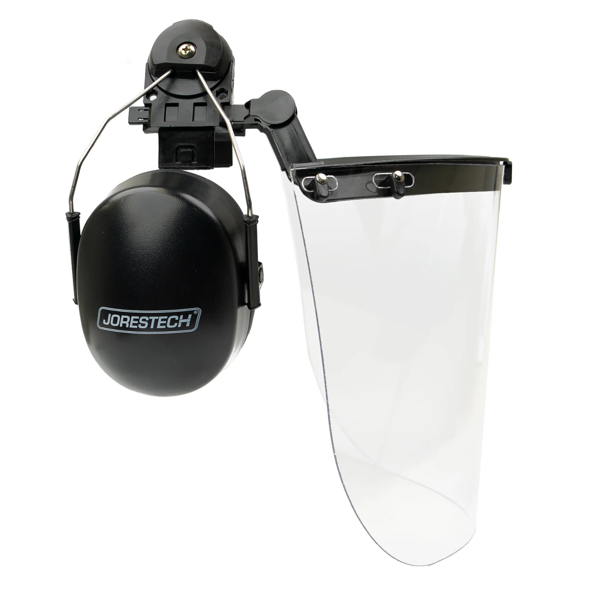Safety Helmet System with Face Shield and Earmuffs - Image 6