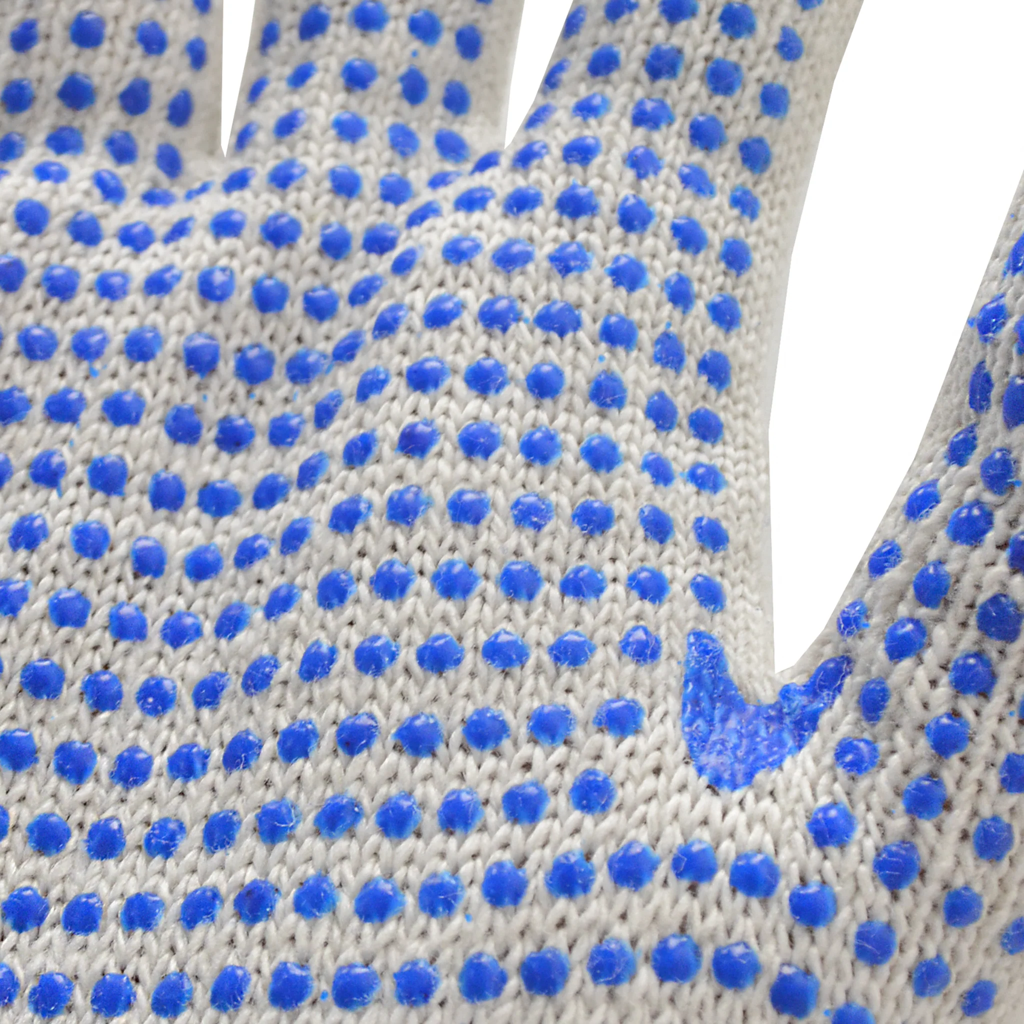 Safety Knitted Multi-Purpose Gloves with Anti-Slip PVC Dotted Palms – Pack of 12 - Image 3