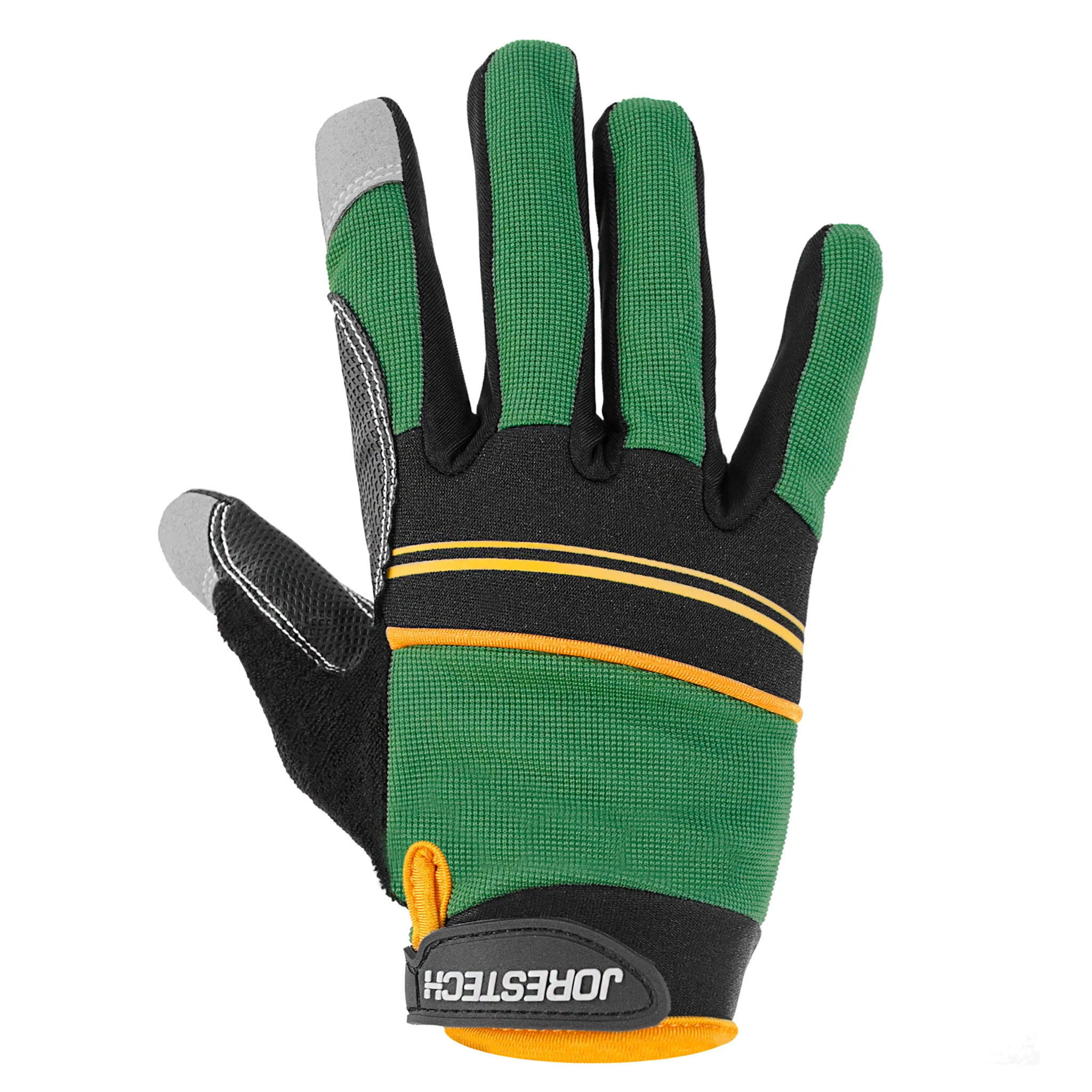 Safety Work Gloves with Anti-Slip Silicone Dotted Palms - Image 3
