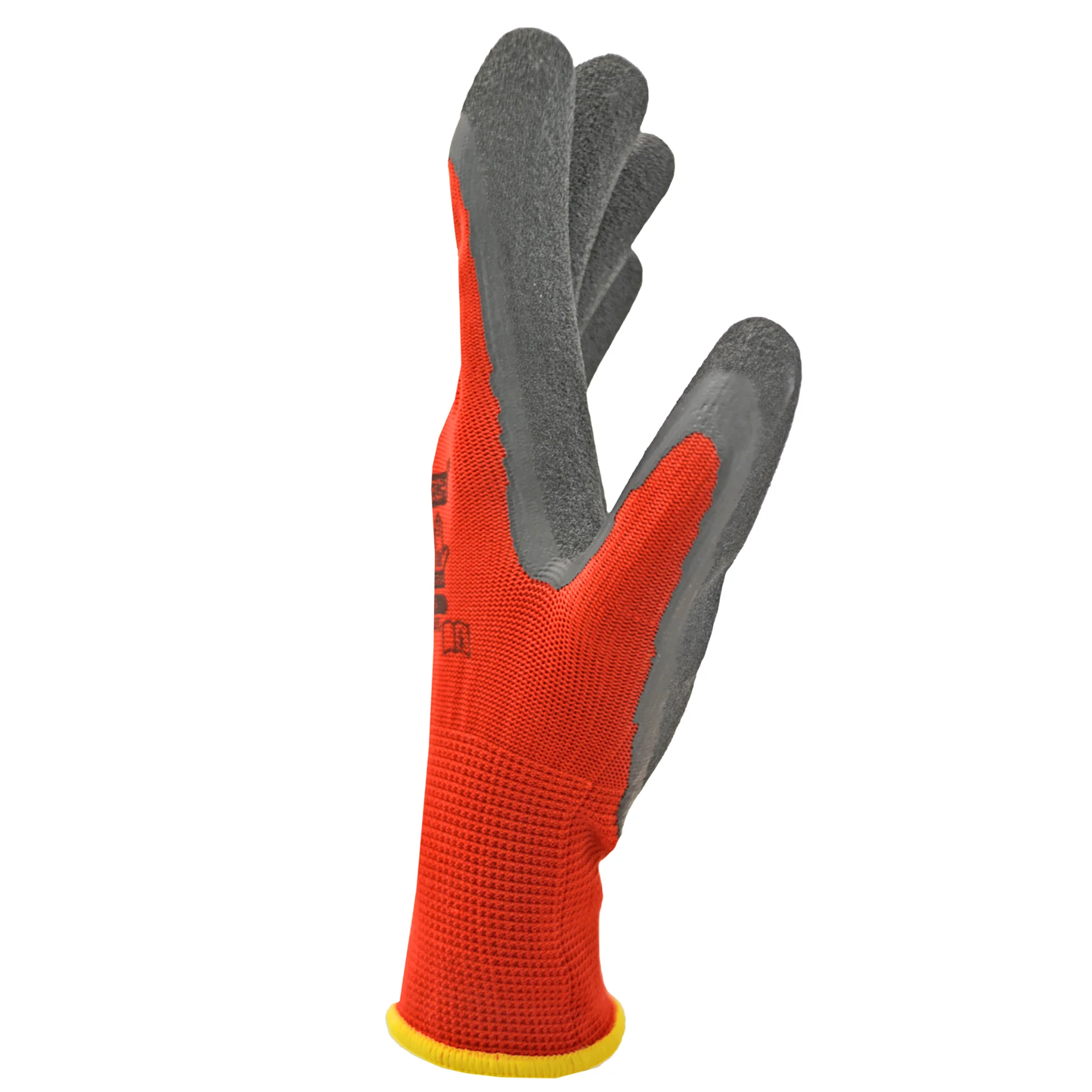 Safety Work Gloves with Latex Dipped Palms – Pack of 12 - Image 4