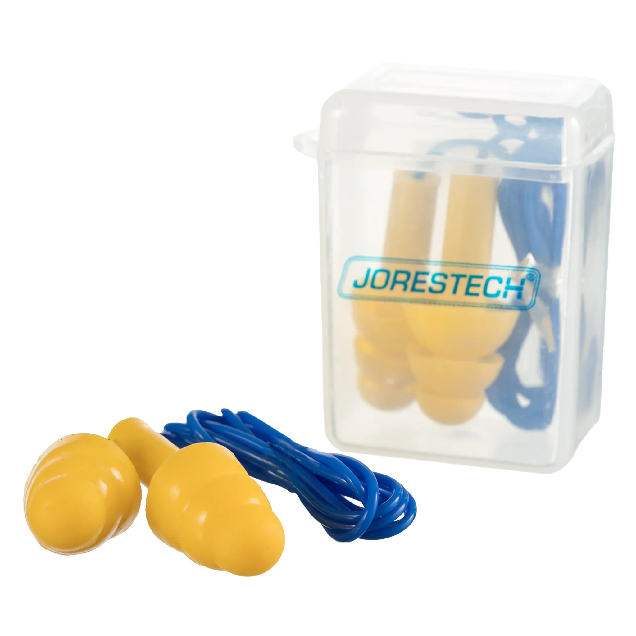 Silicone Tri-Flange Corded Earplugs – 10 Pack - Image 3