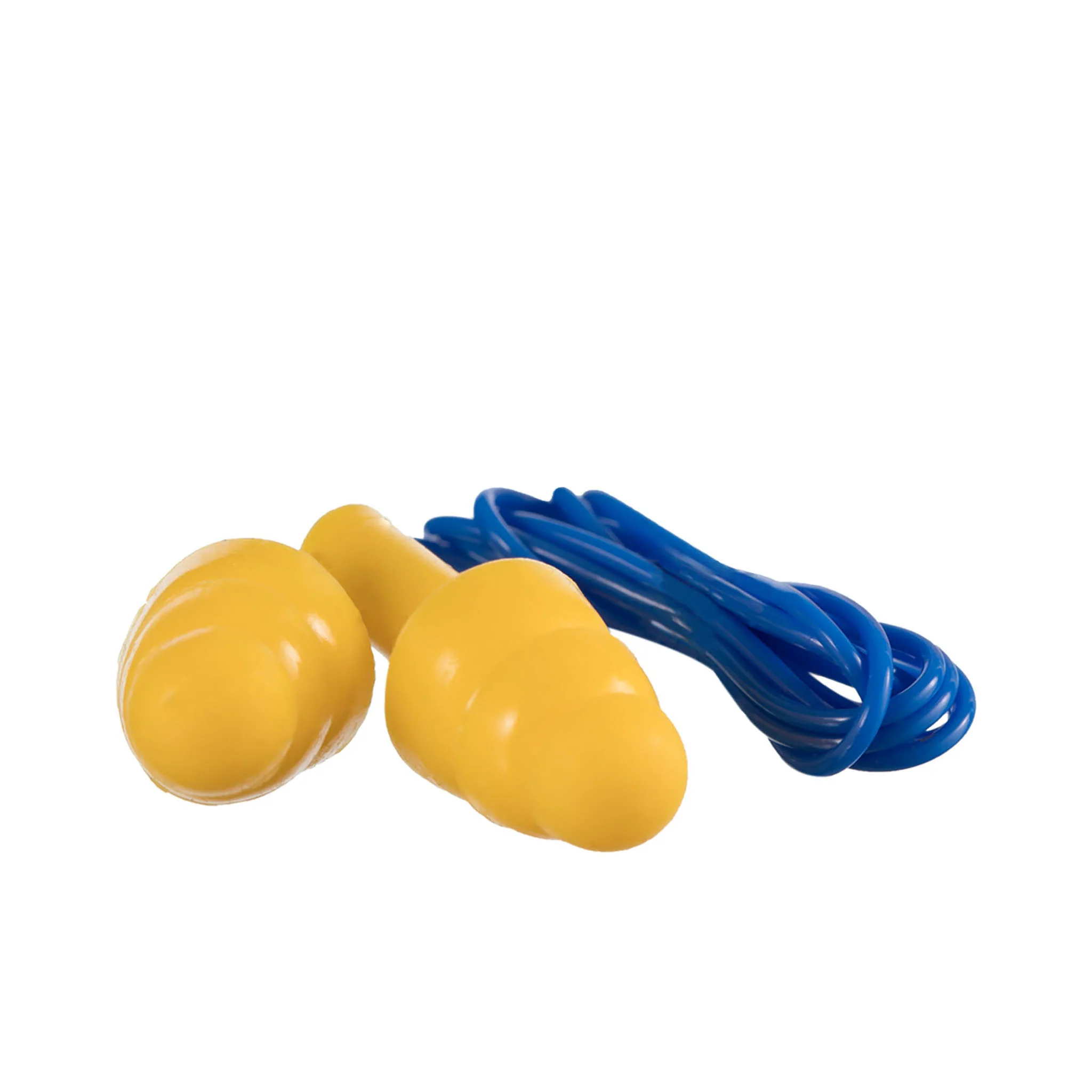 Silicone Tri-Flange Corded Earplugs – 10 Pack - Image 5