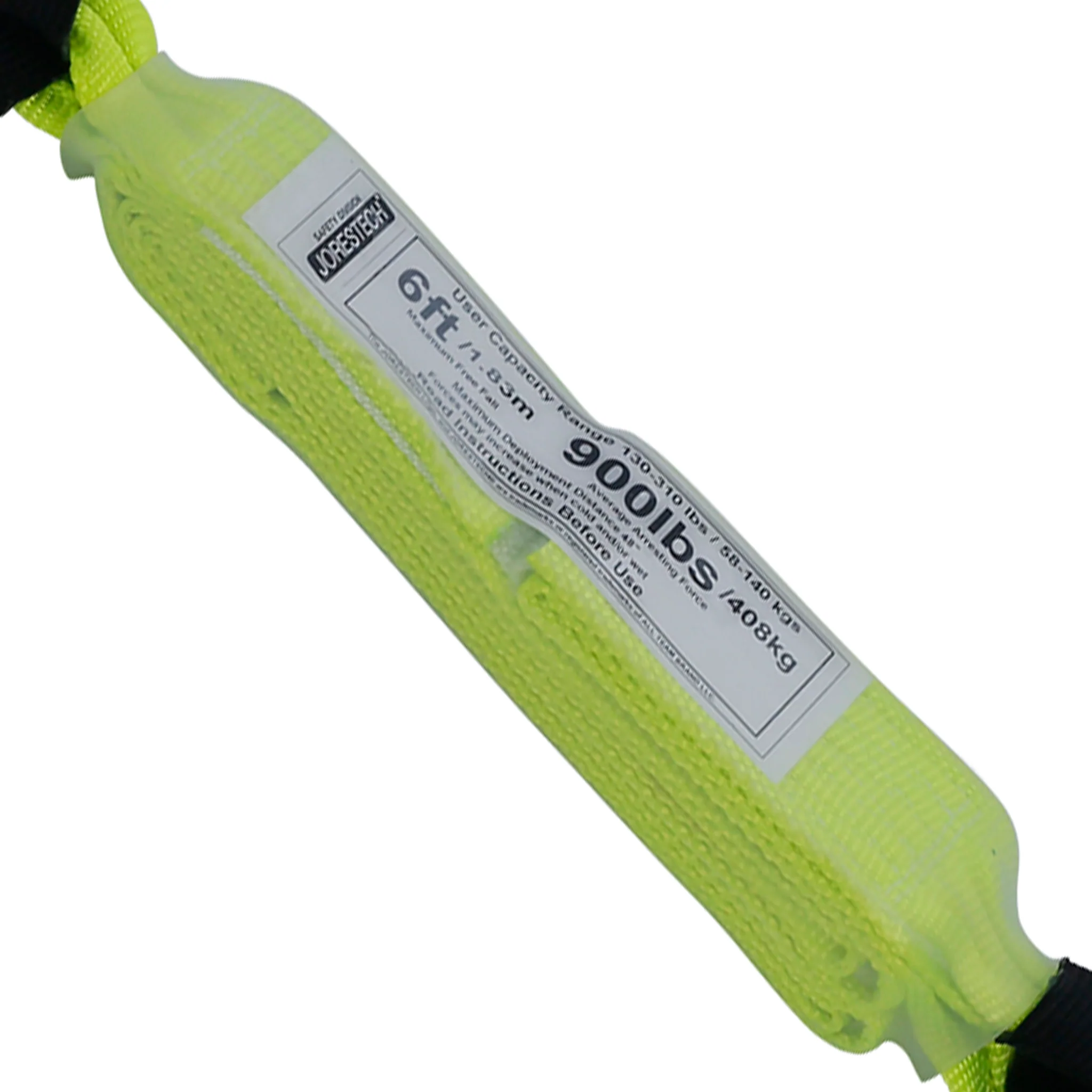 Single Leg External Shock-Absorbing Lanyard with Snap Hooks - Image 7