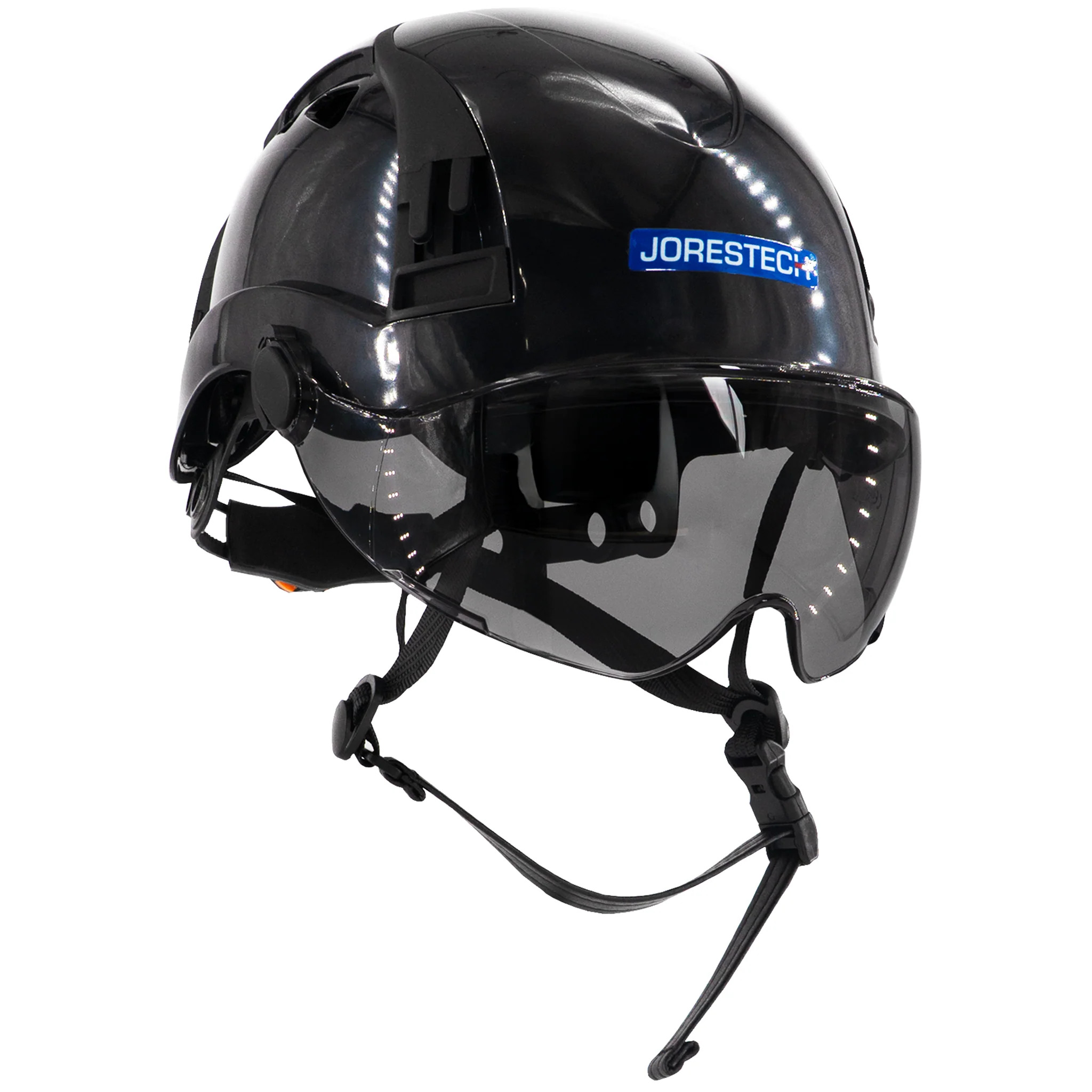Type 2 Class C Safety Vented ABS Helmet with Eye Visor Shield - Image 14